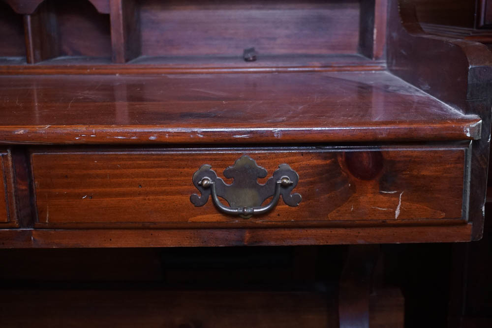 Vintage Lacquered Pine Desk