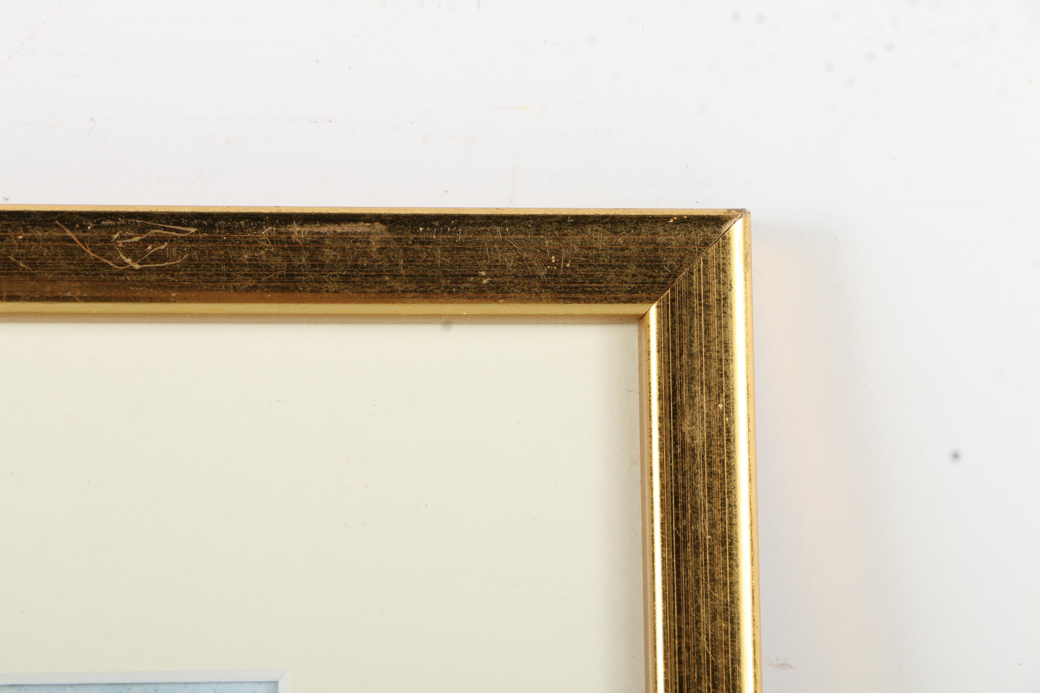 Ulla Rosendahl Watercolor of a Coastline