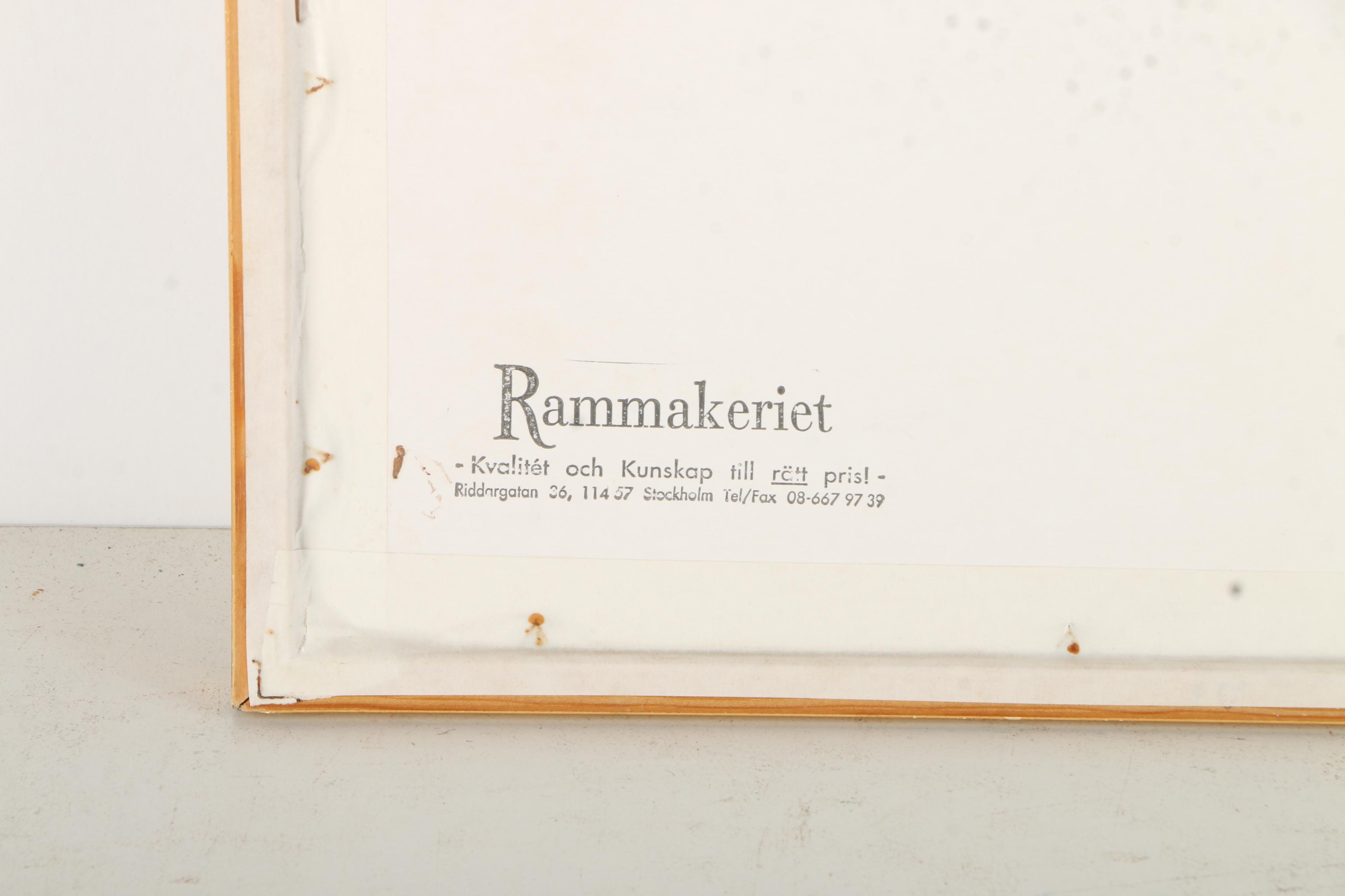 Ulla Rosendahl Watercolor of a Coastline