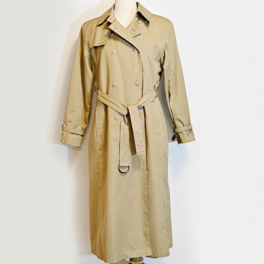 Burberry Double-Breasted Trench Coat