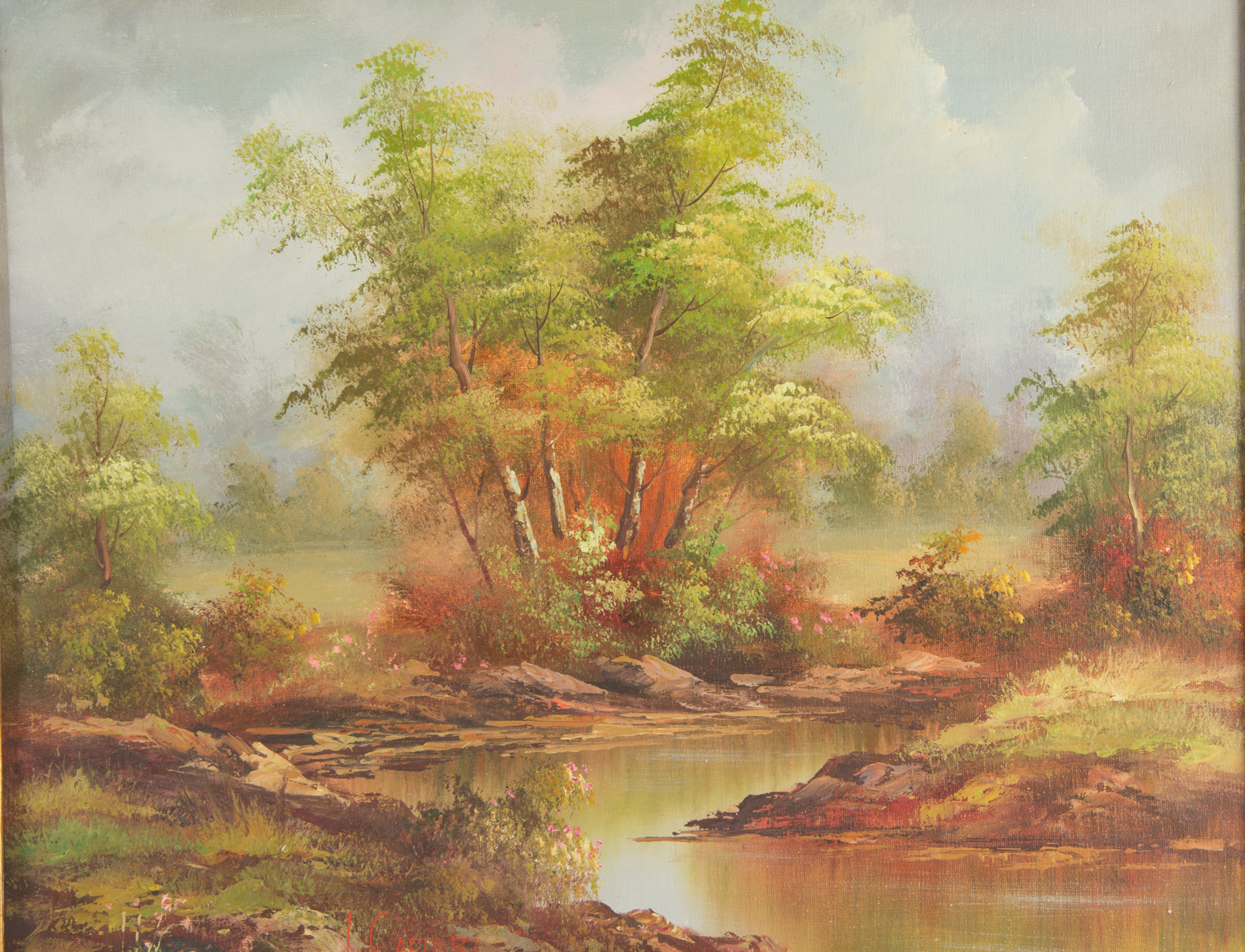 Irene Cafieri Original Acrylic on Canvas