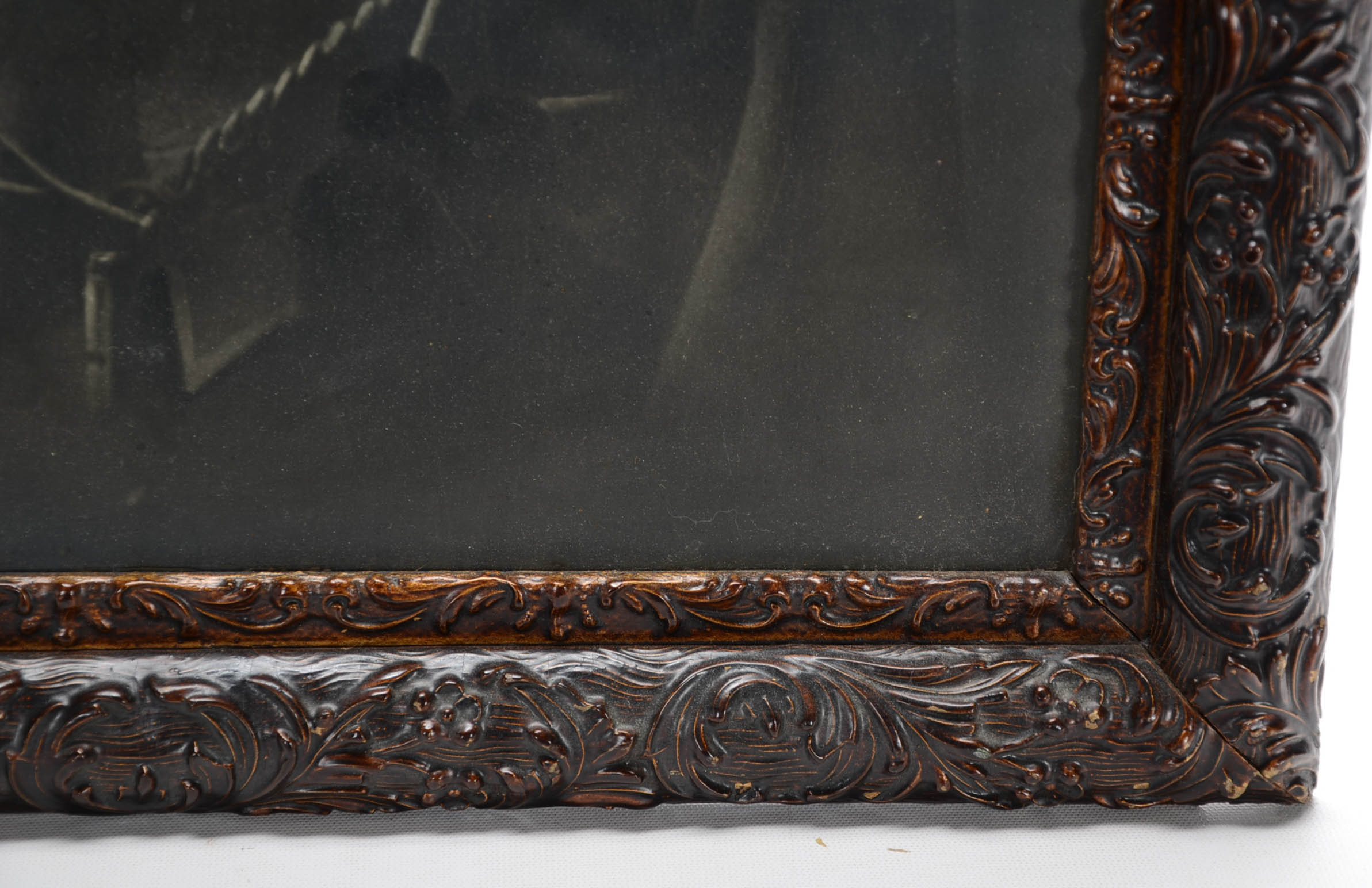 Antique Crayon Portrait of Christopher Jung