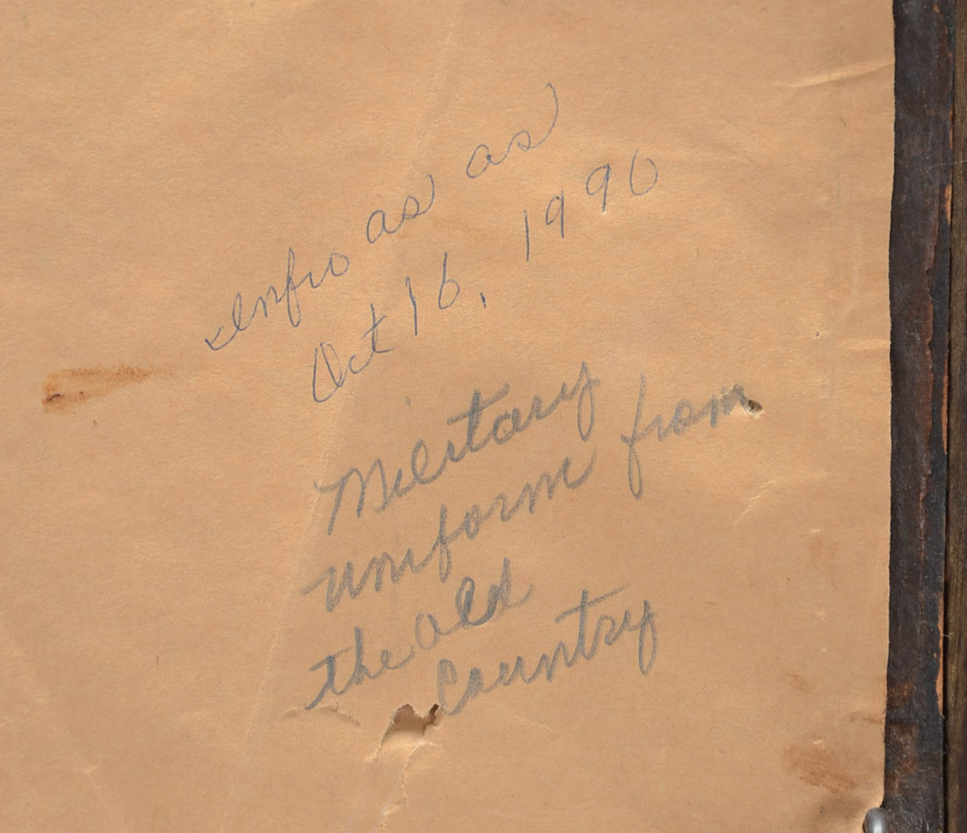 Antique Crayon Portrait of Christopher Jung