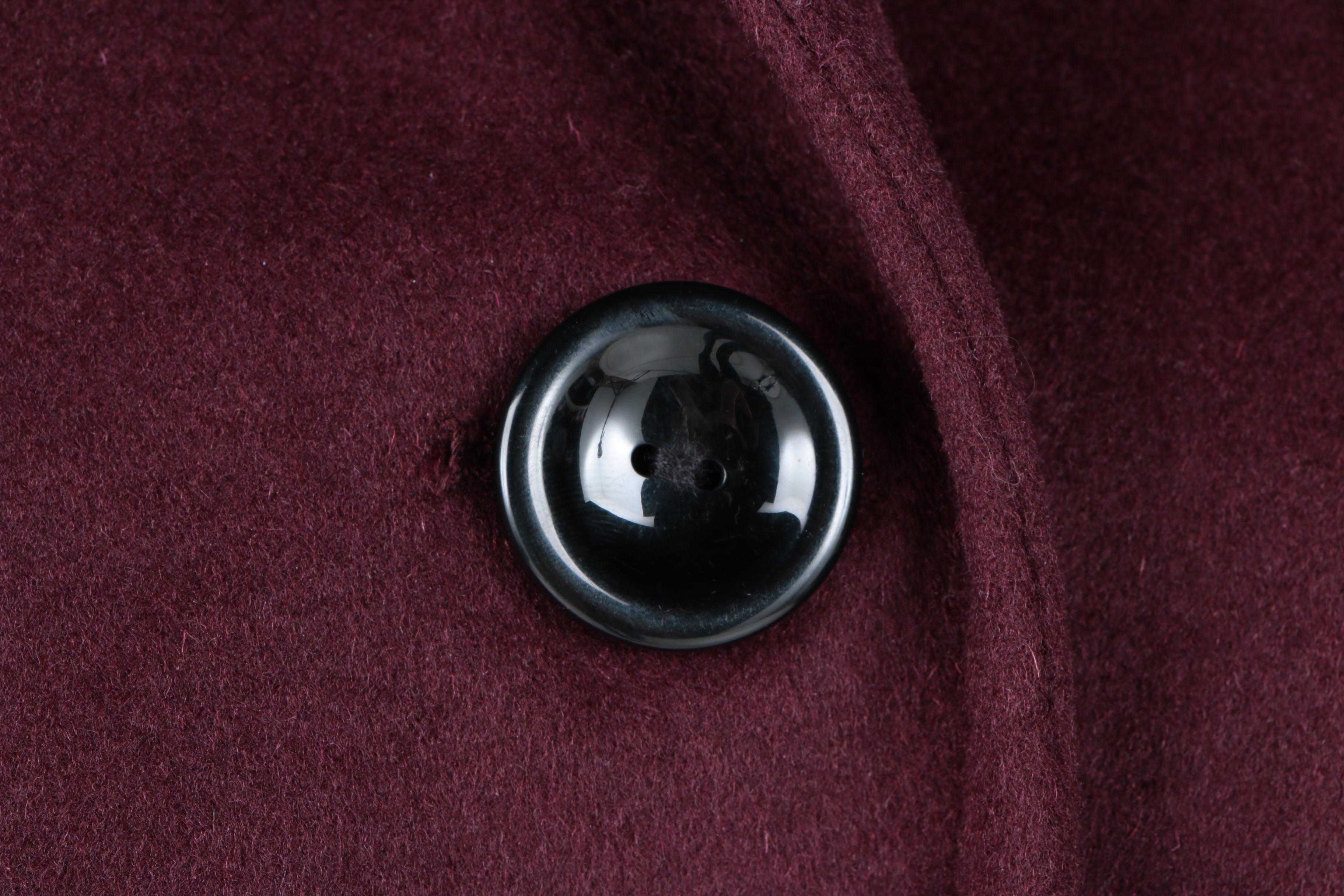 Forecaster of Boston Eggplant Wool Coat