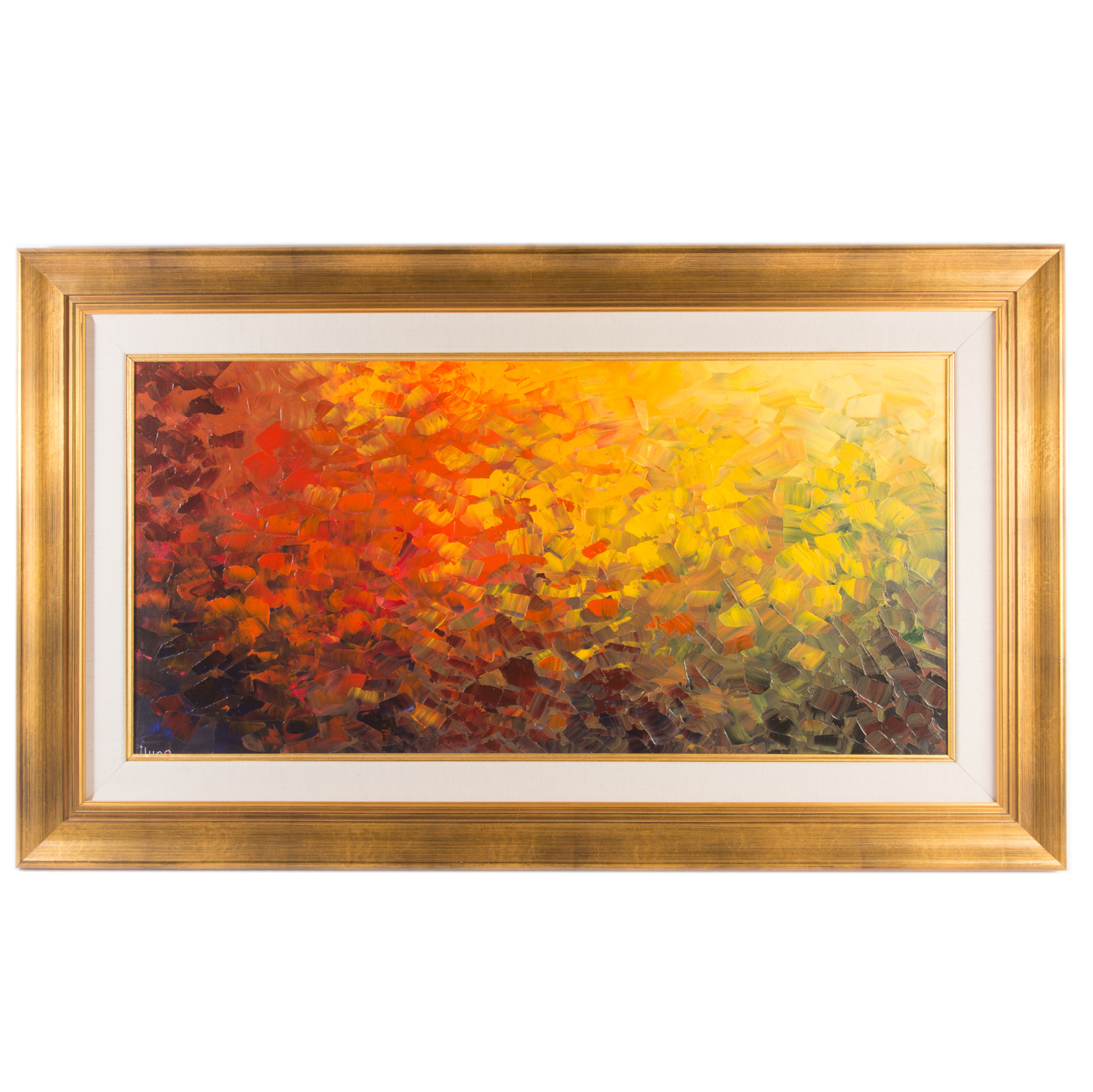 Tatiana Iliana-Gooden Acrylic on Canvas "Fire-Born Moods"