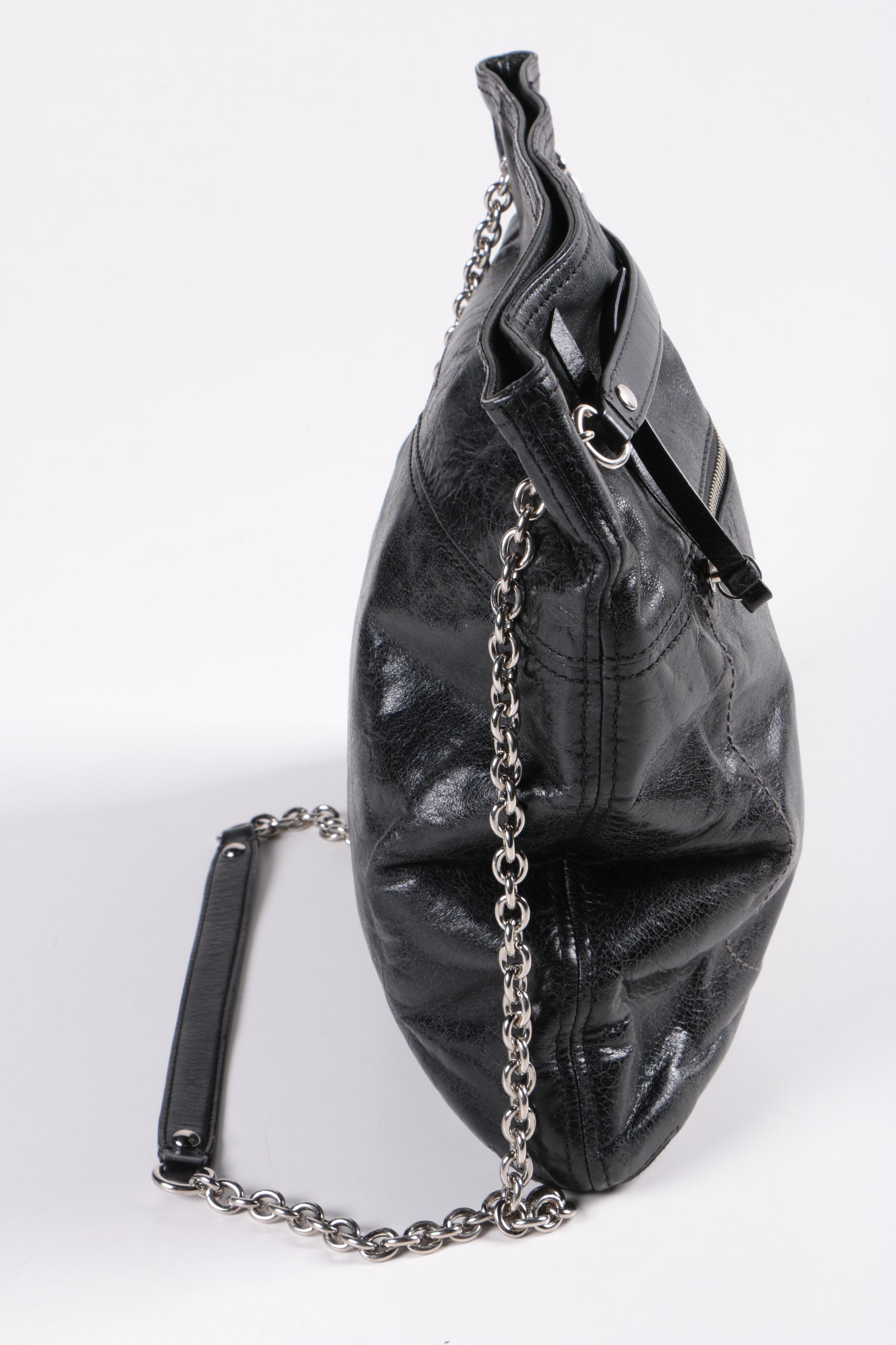 2012 Coach Poppy Leather Slim Tote