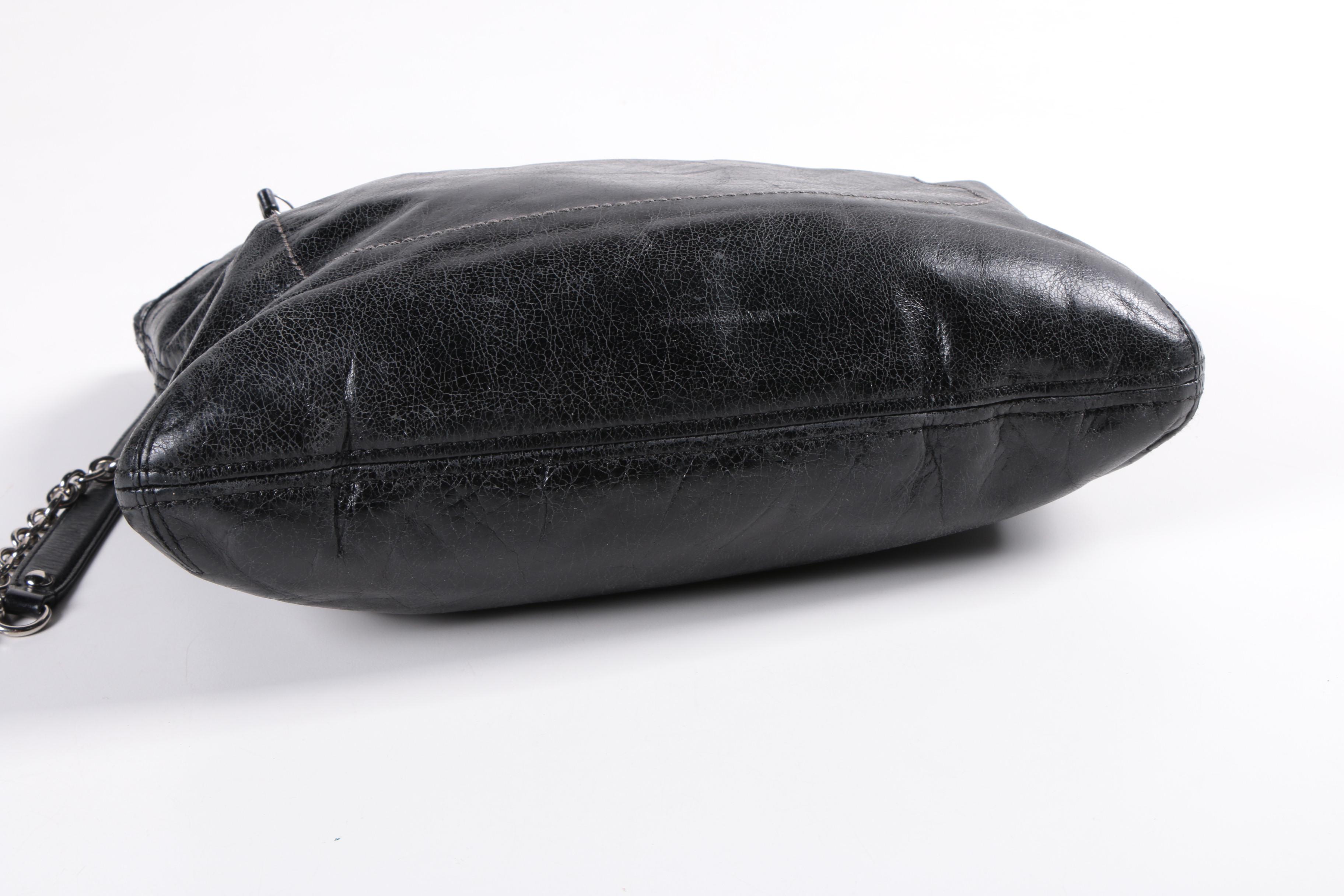 2012 Coach Poppy Leather Slim Tote