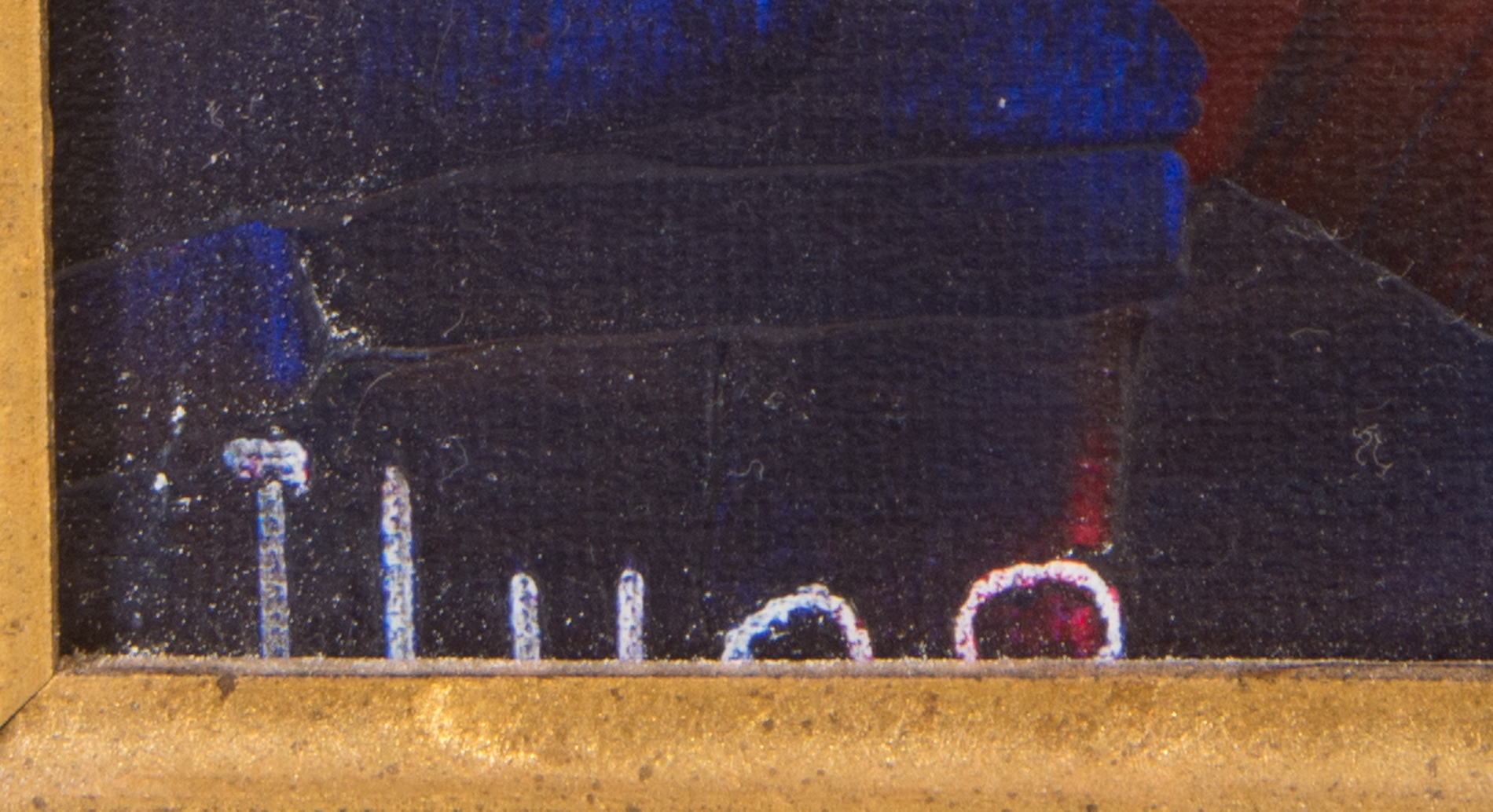 Tatiana Iliana-Gooden Acrylic on Canvas "Fire-Born Moods"