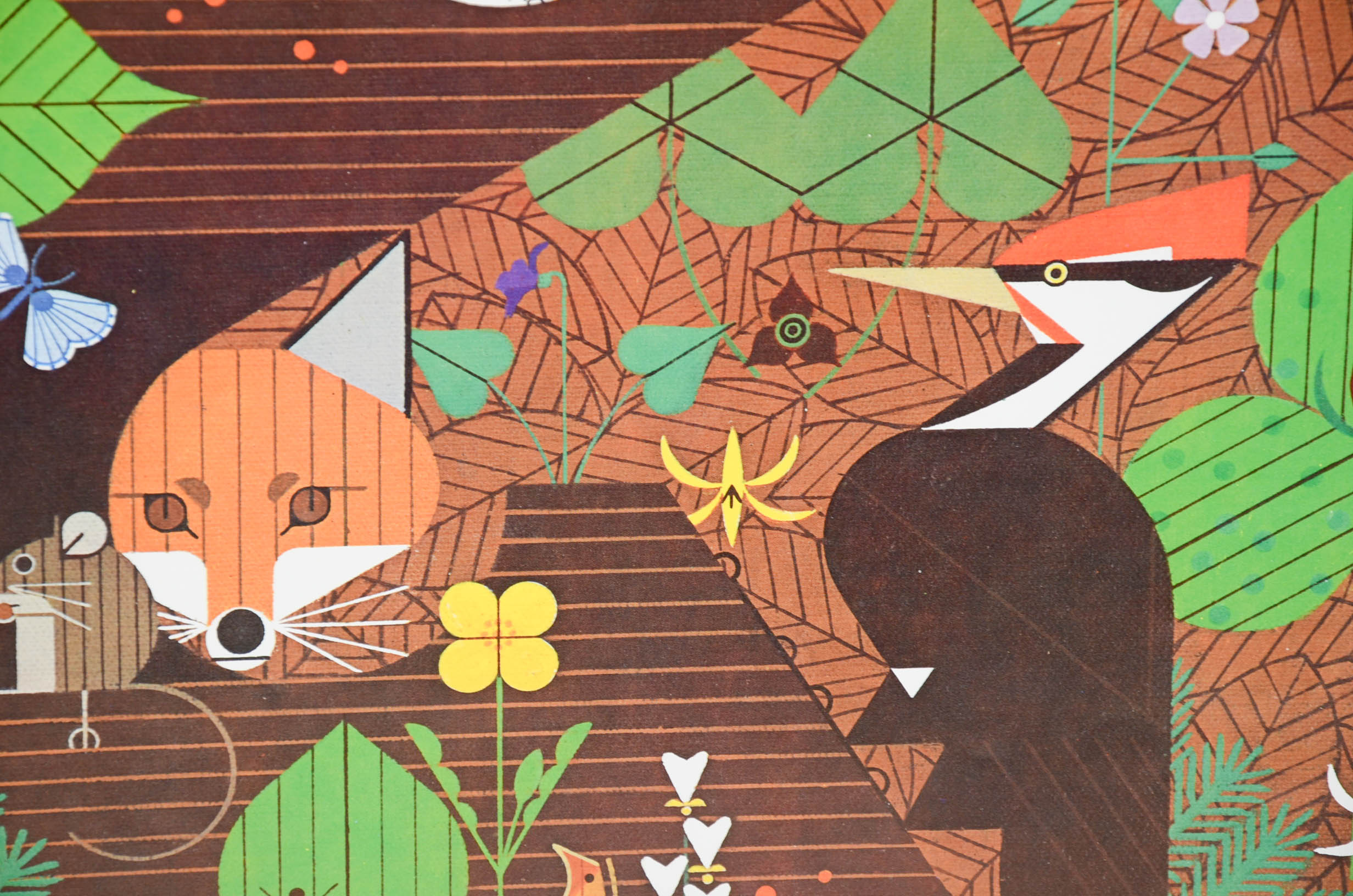 Charley Harper Hand-Signed Poster for Cincinnati Nature Center