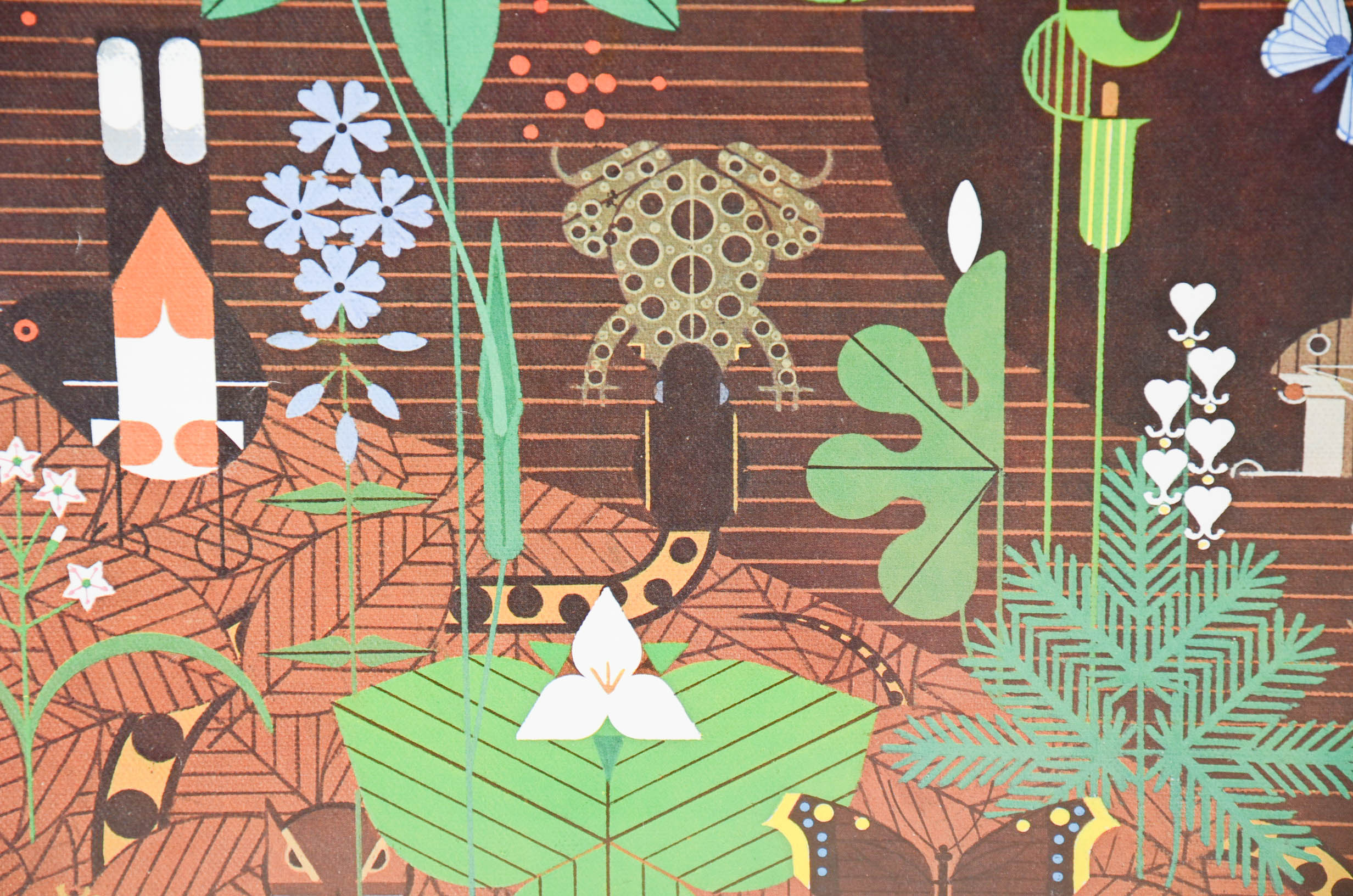 Charley Harper Hand-Signed Poster for Cincinnati Nature Center