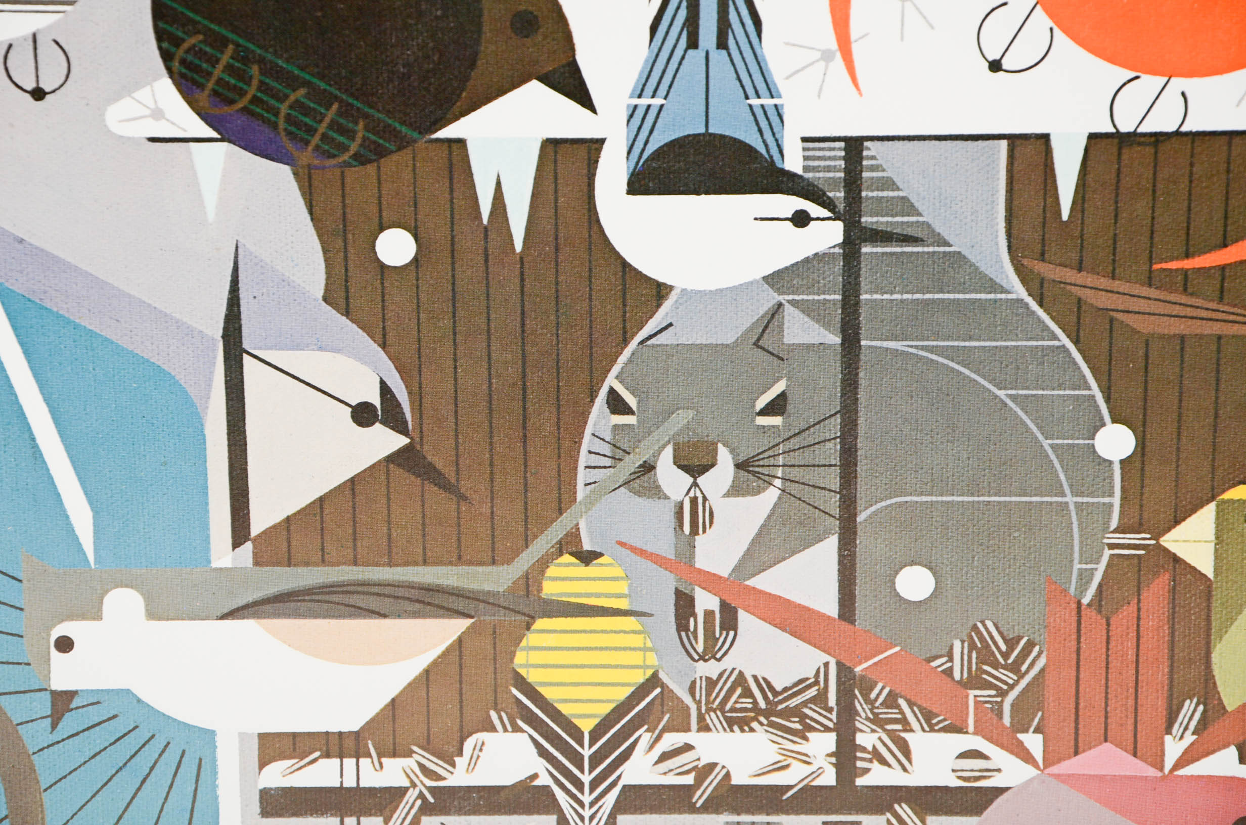 Charley Harper Hand-Signed Poster for Cincinnati Nature Center