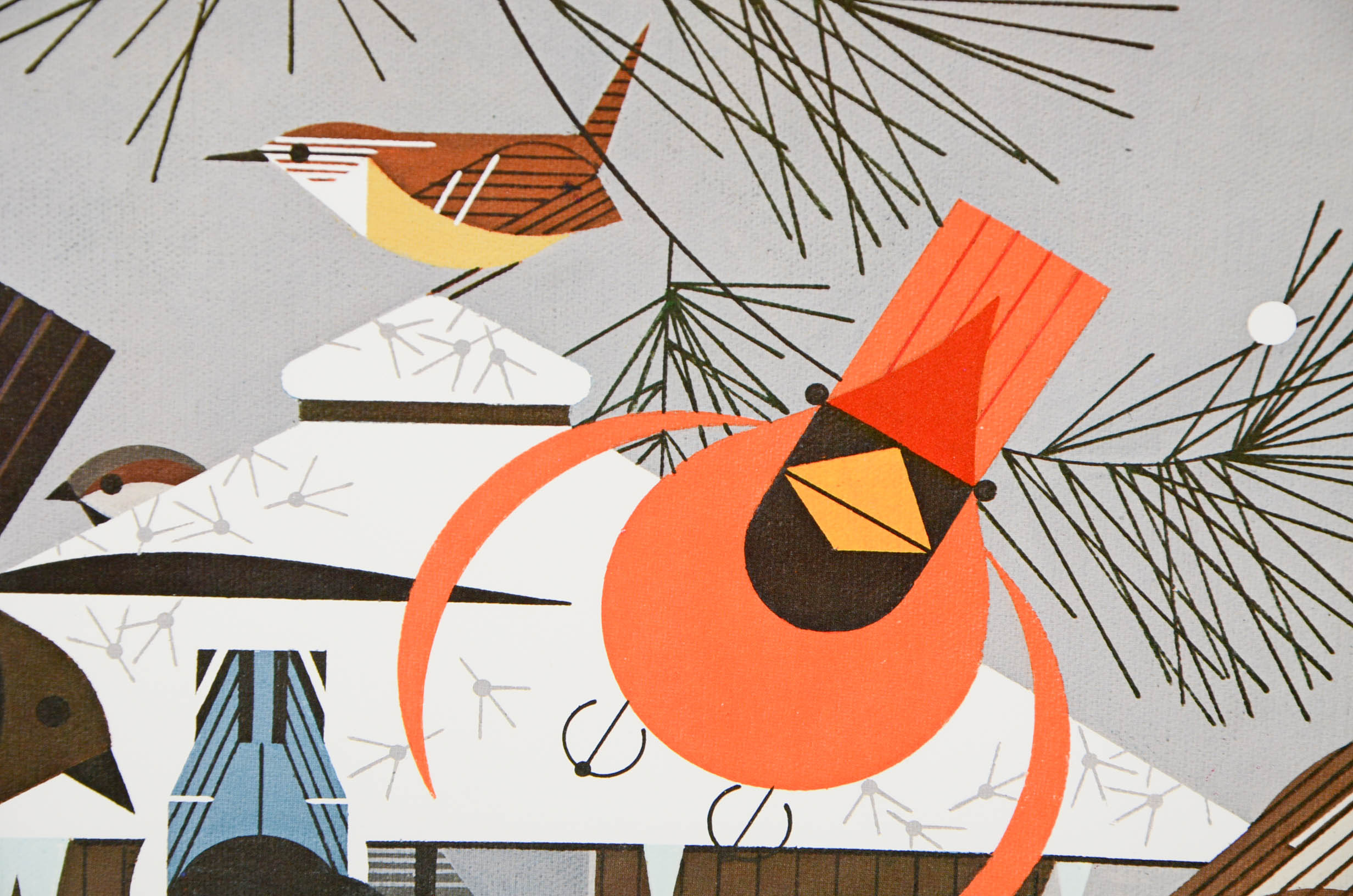 Charley Harper Hand-Signed Poster for Cincinnati Nature Center