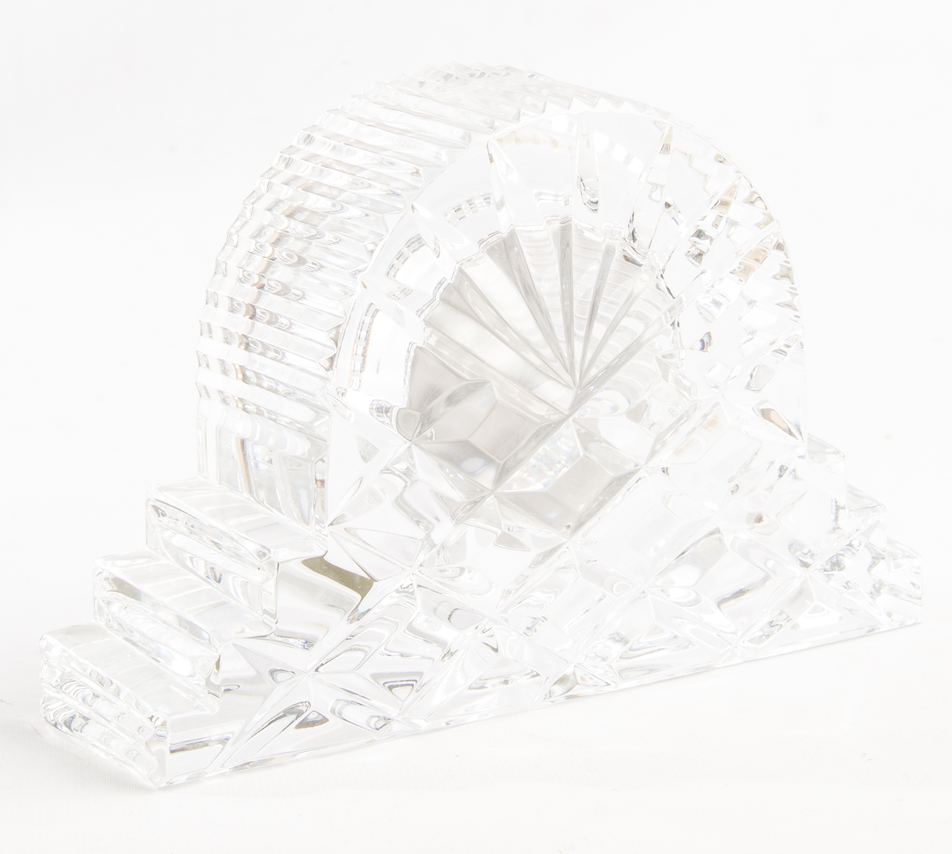 "Wharton" Crystal Desk Clock by Waterford