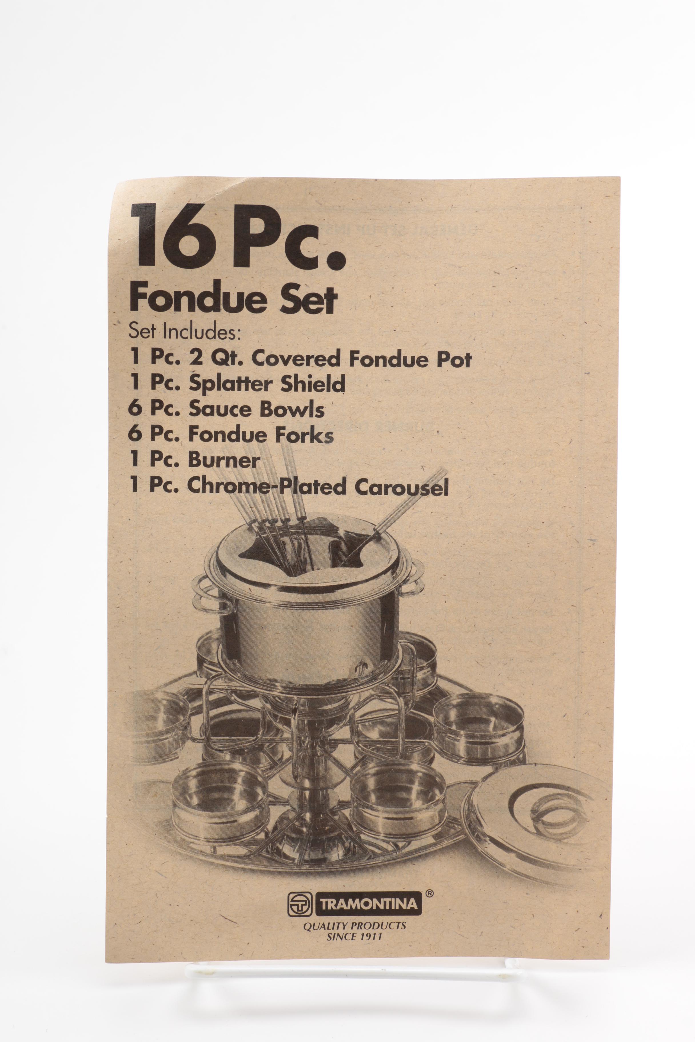 Tramontina Fondue Set