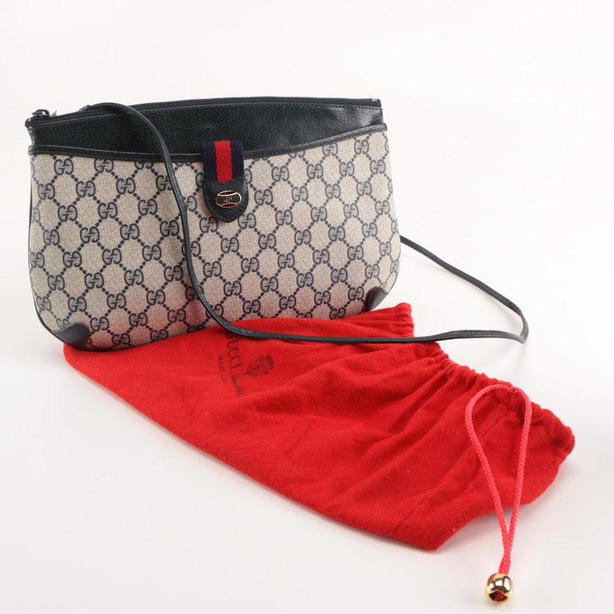 Gucci Supreme Canvas Crossbody Bag