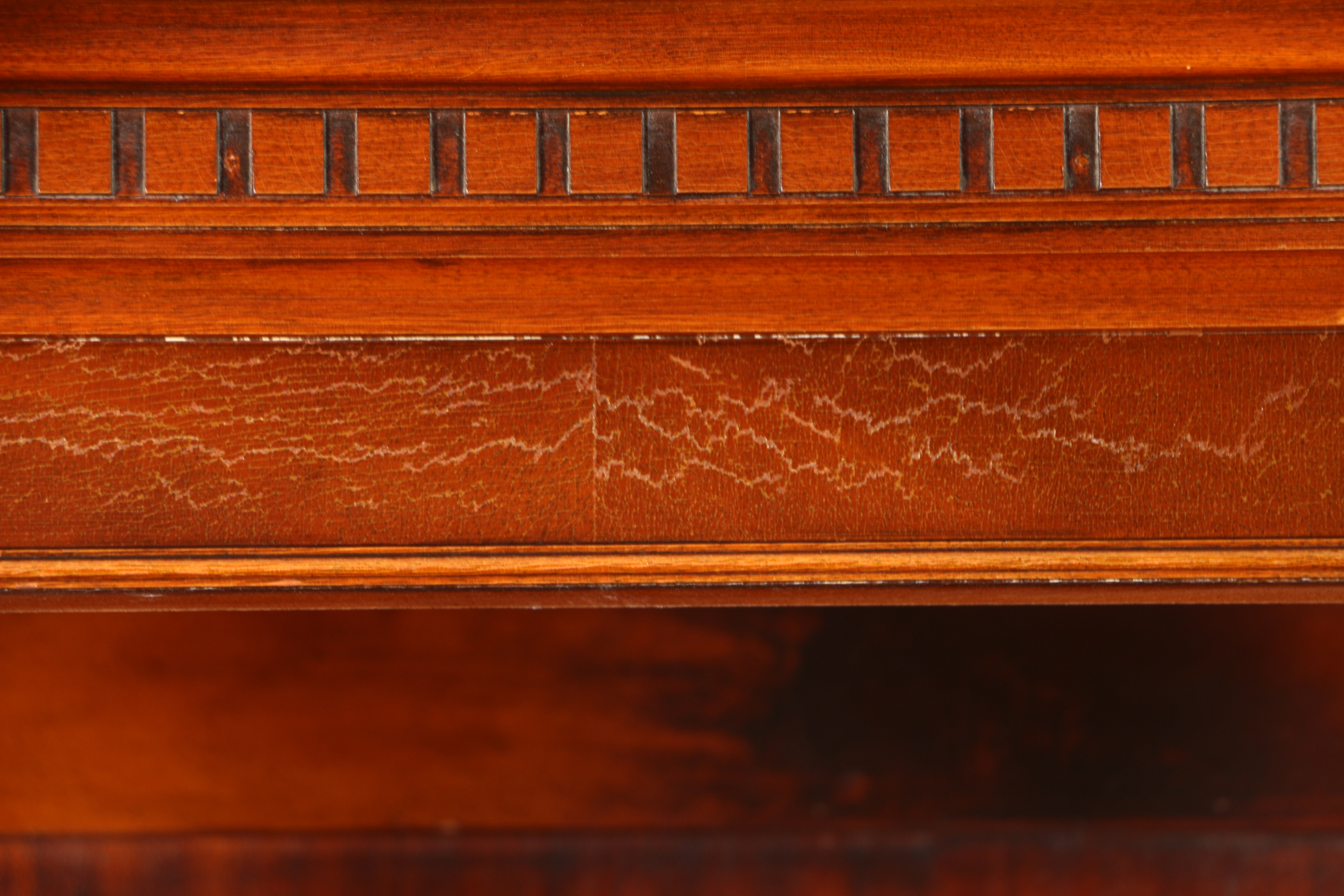 Federal Style Bowfront China Cabinet