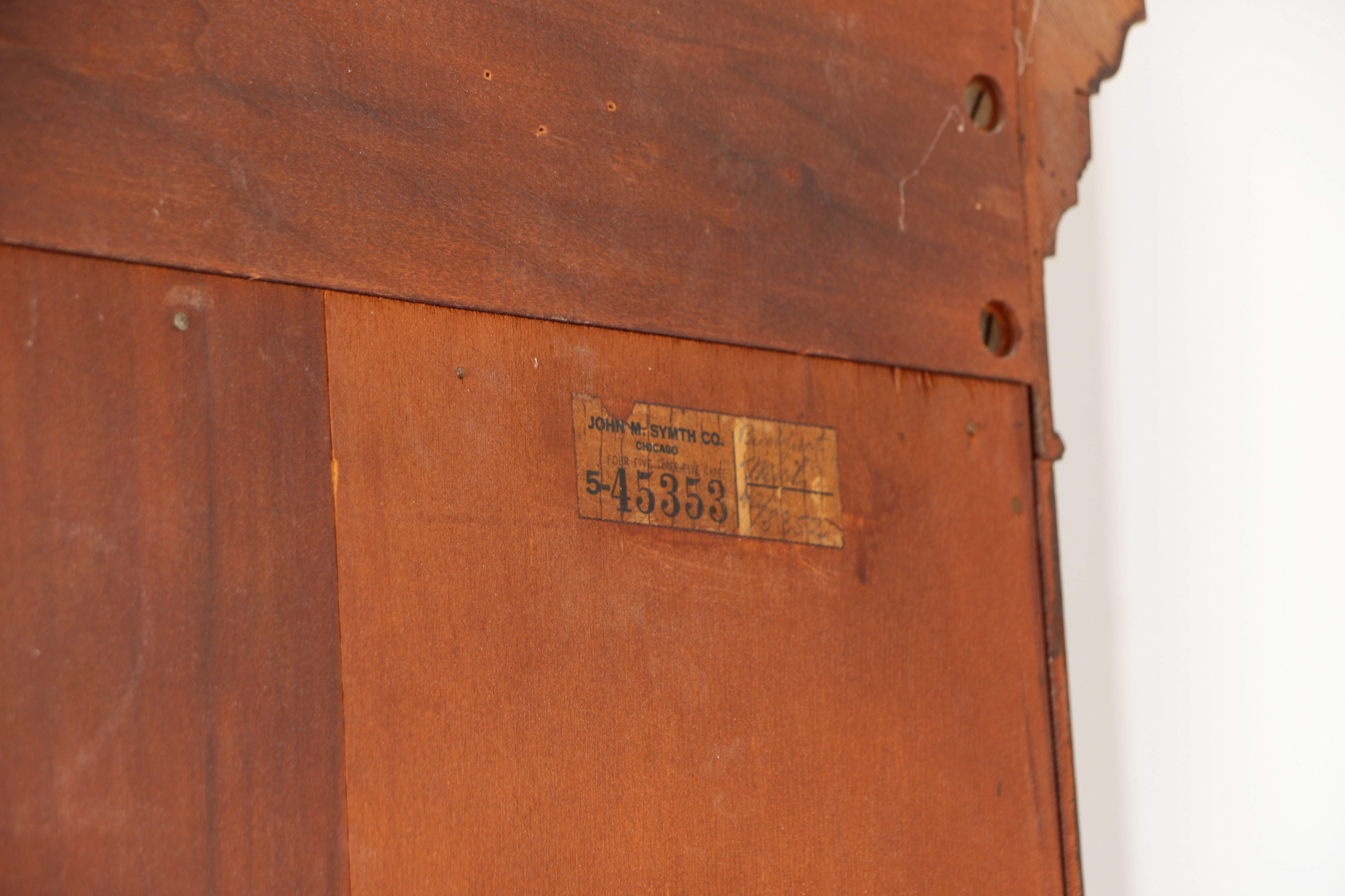 Federal Style Bowfront China Cabinet