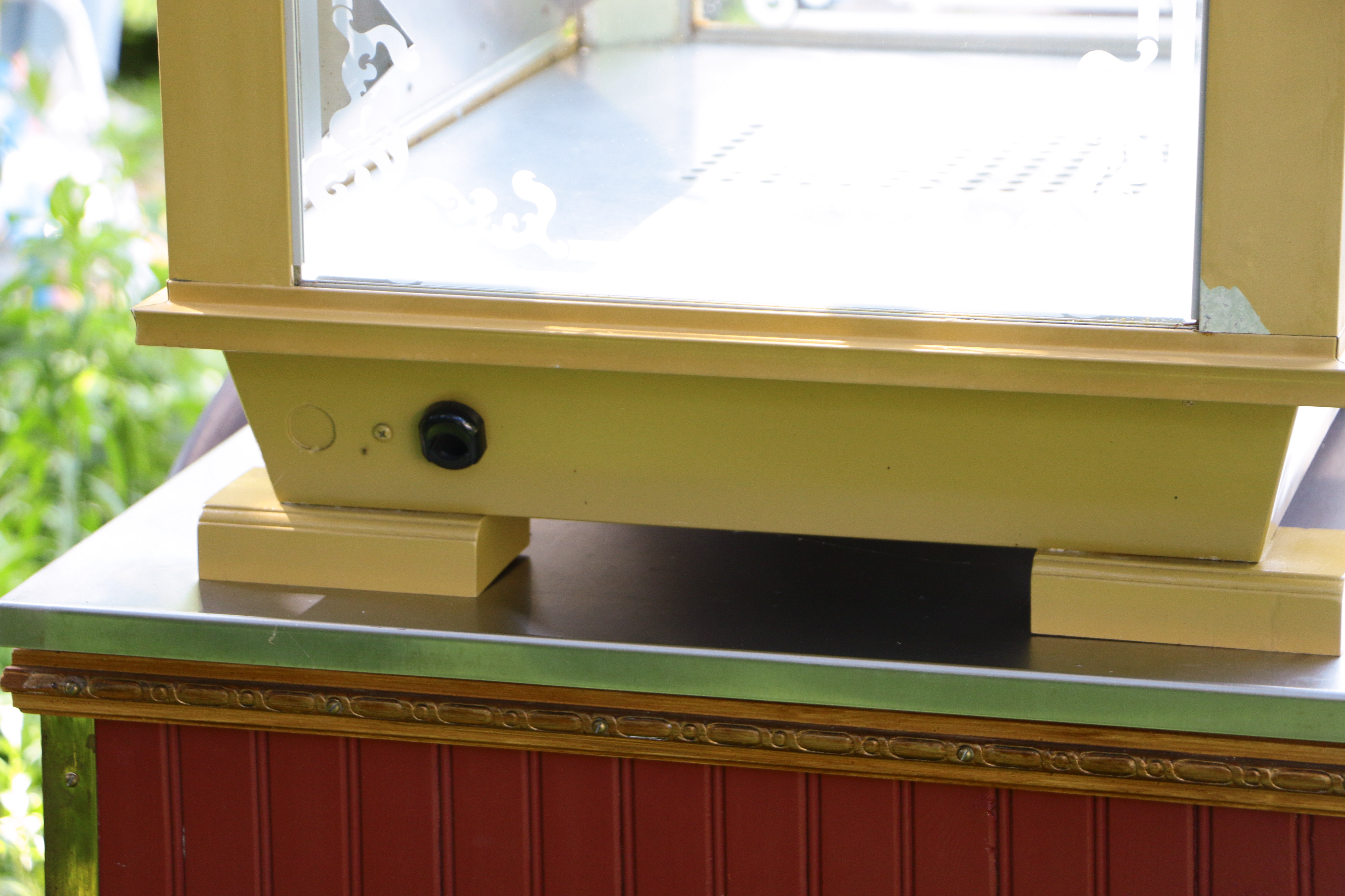 Handmade Popcorn Cart, Popcorn Machine, and Supplies