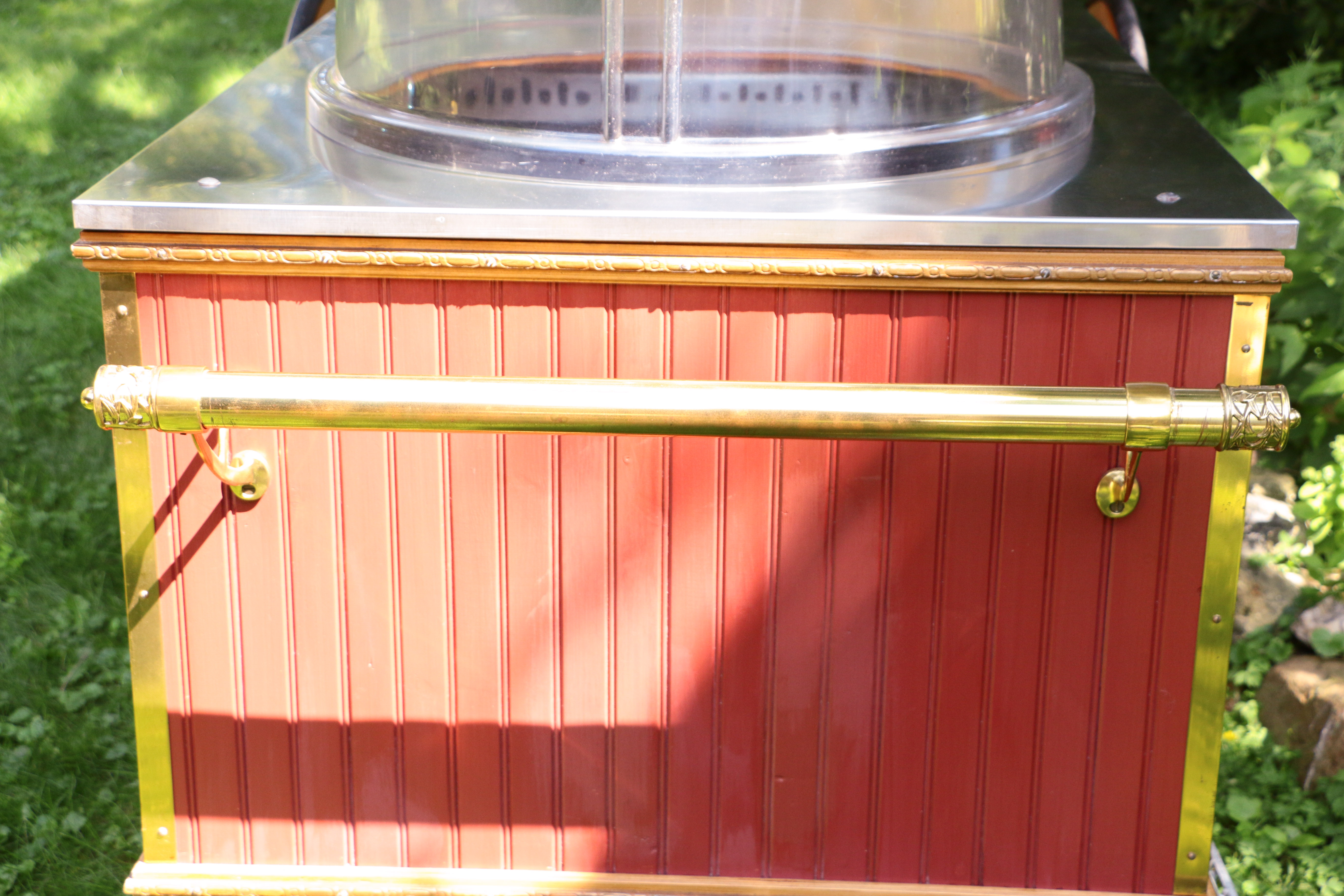 Handmade Popcorn Cart, Popcorn Machine, and Supplies