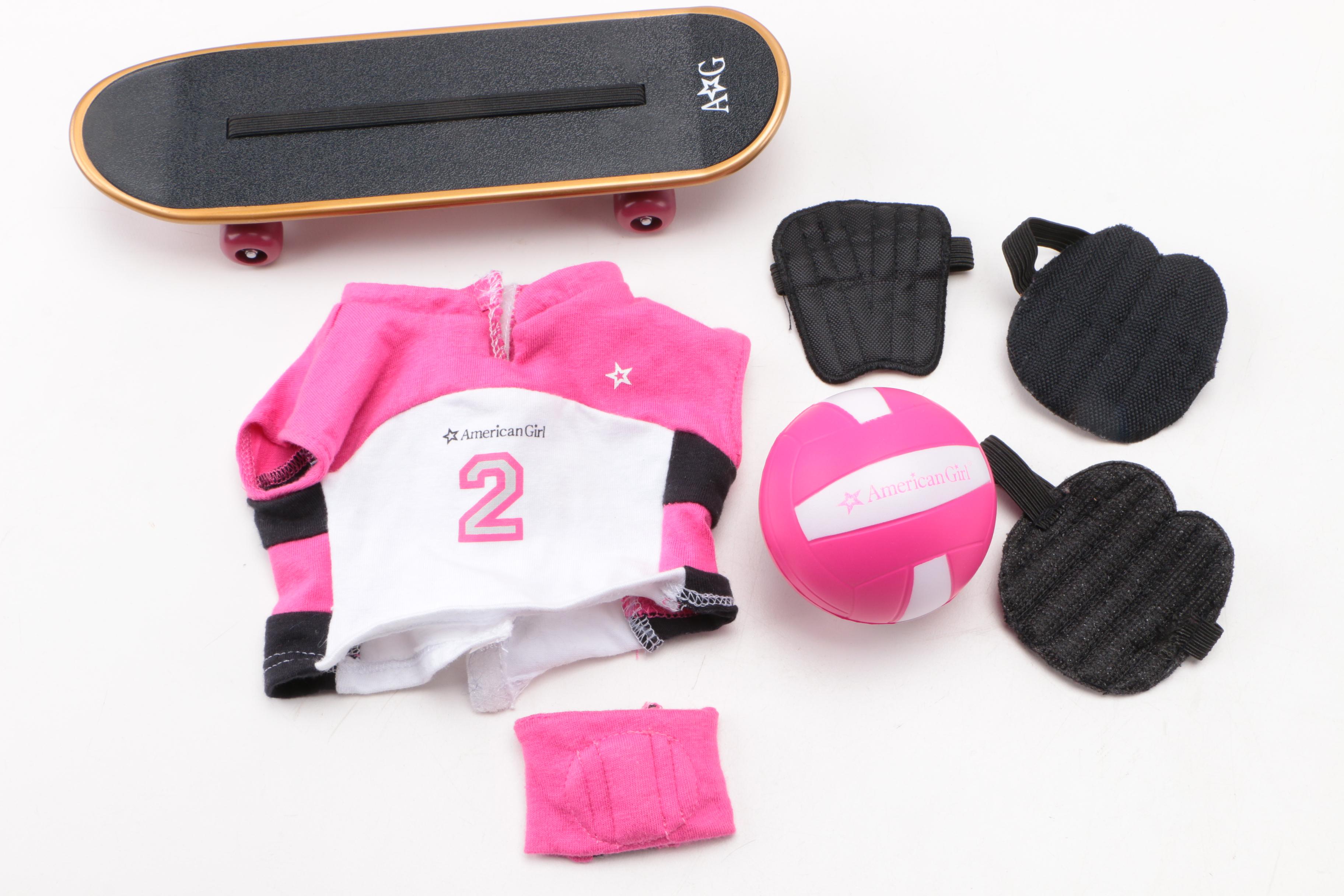 Assortment of American Doll Sport Clothes