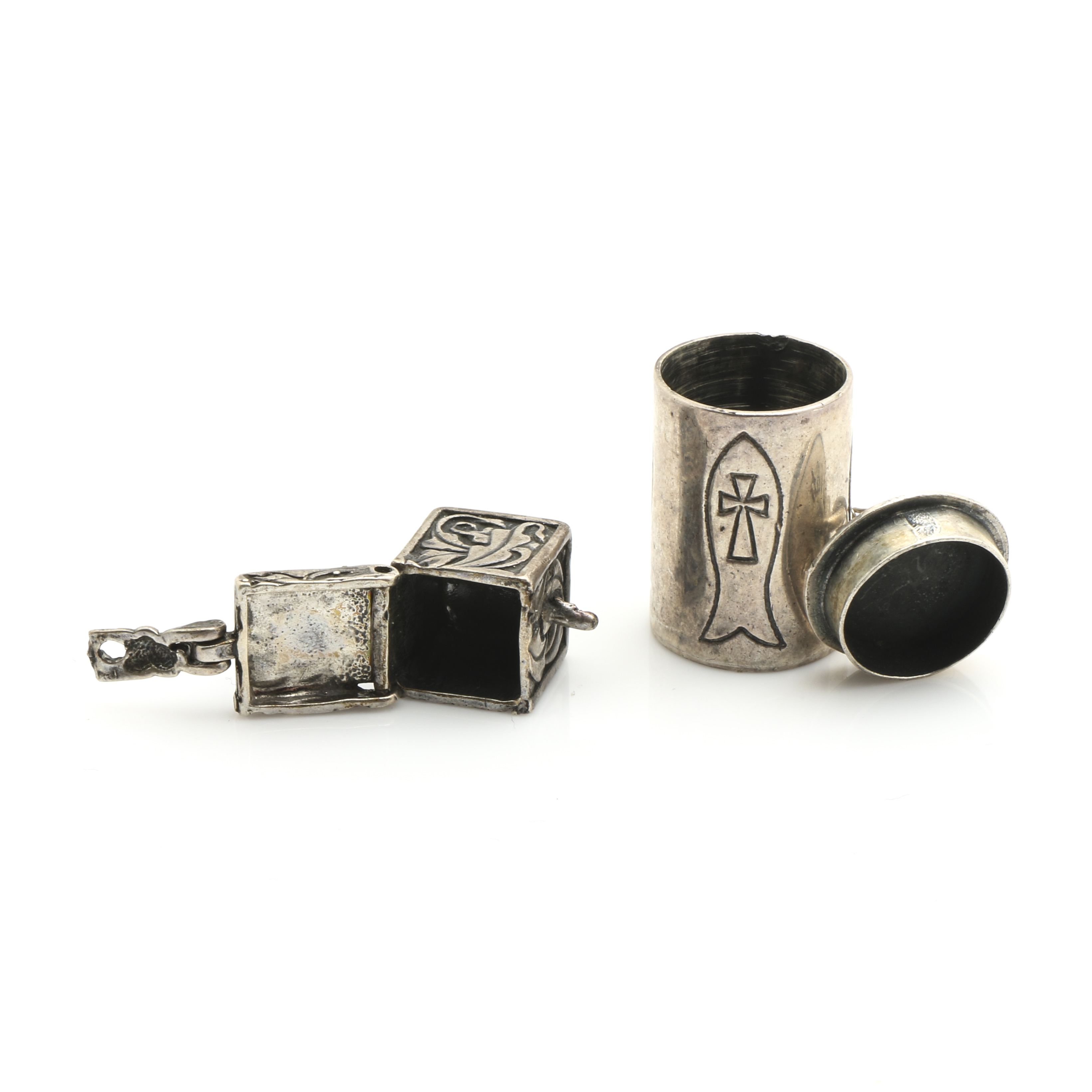 Sterling Bracelet and Pendants Including Demi Parure