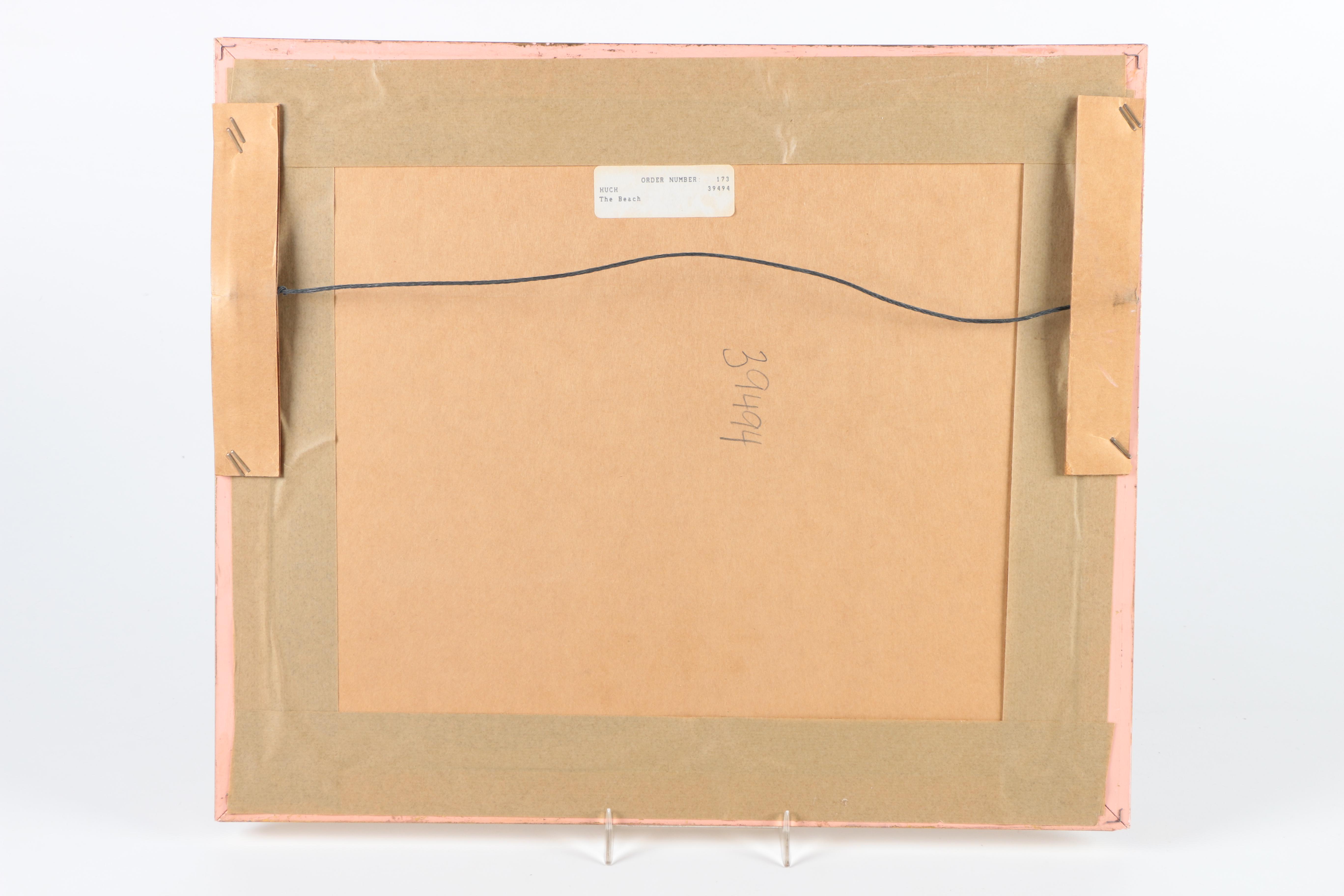 Urbain Huchet Limited Edition Lithograph "The Beach"