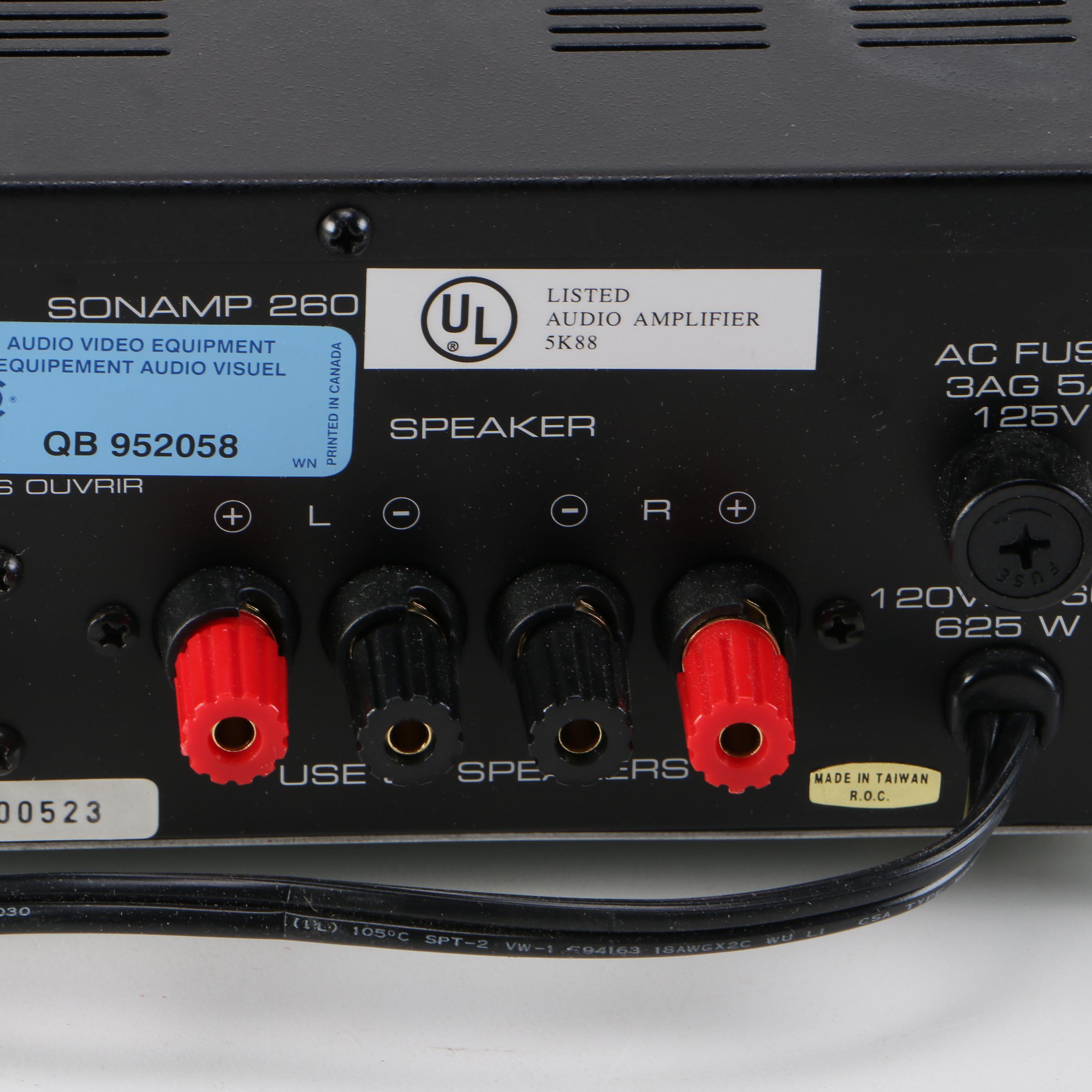 Sonance Sonamp 260 Amplifier