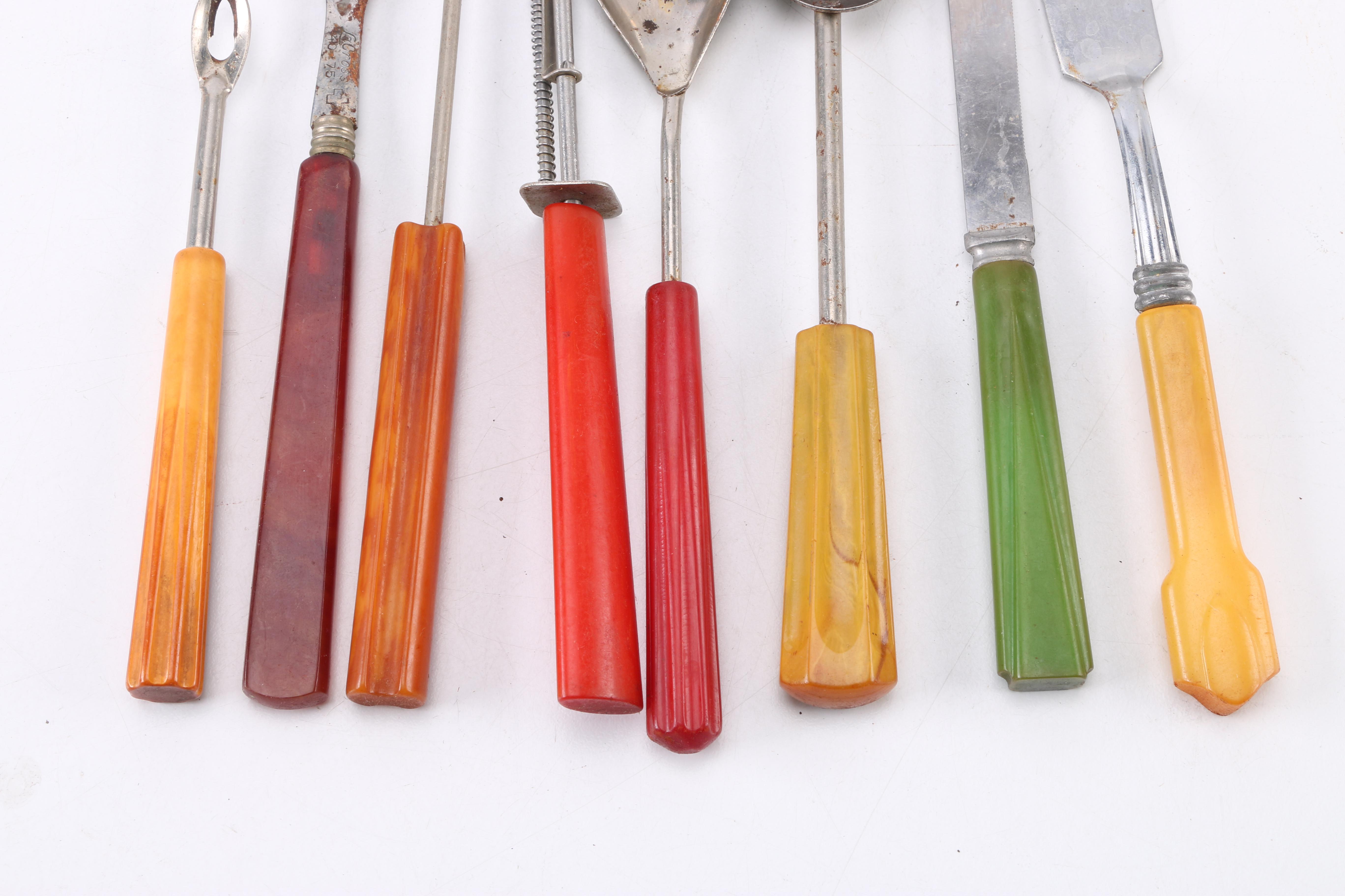 Vintage Kitchen Utensils/Gadgets with Bakelite Handles