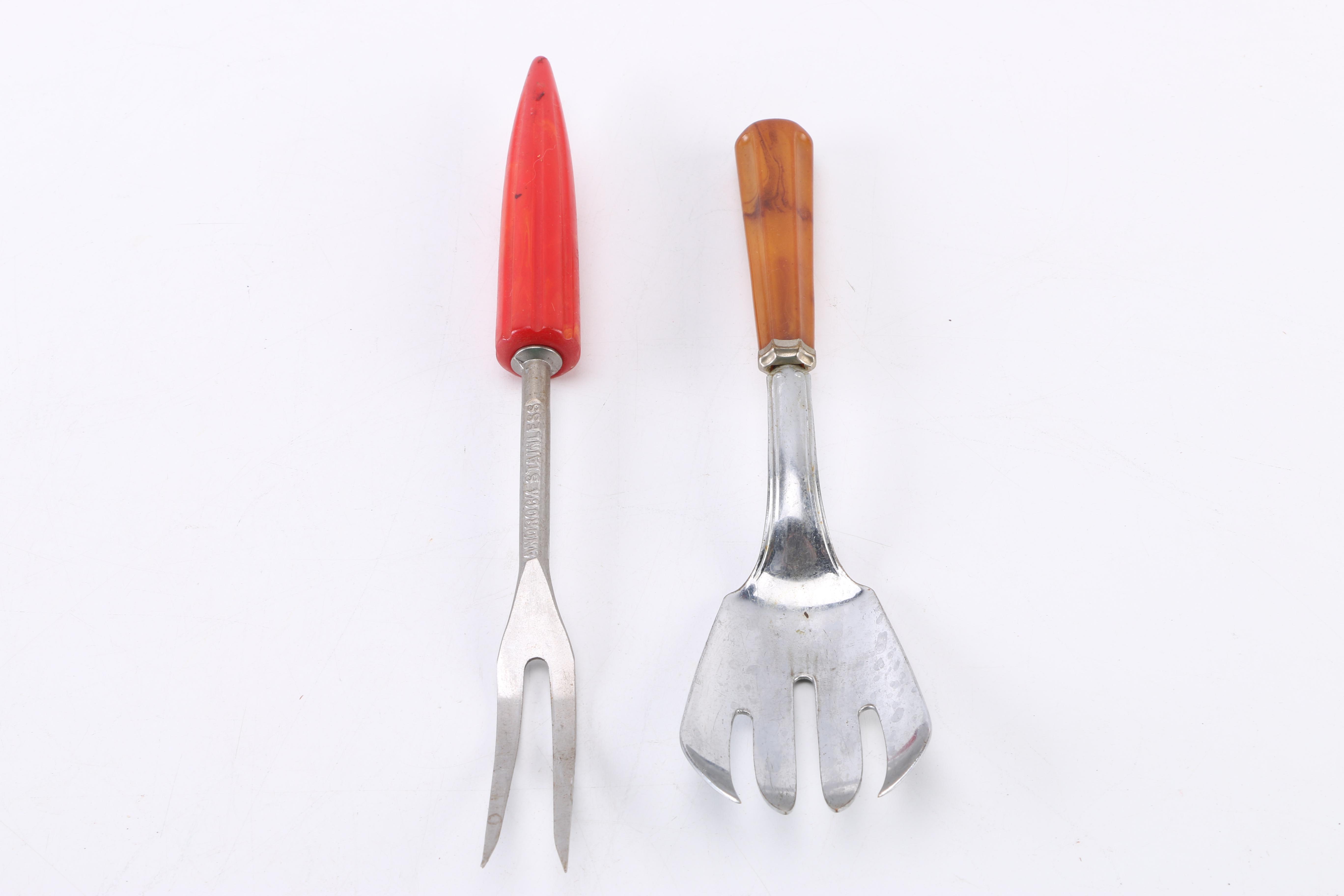 Vintage Kitchen Utensils/Gadgets with Bakelite Handles