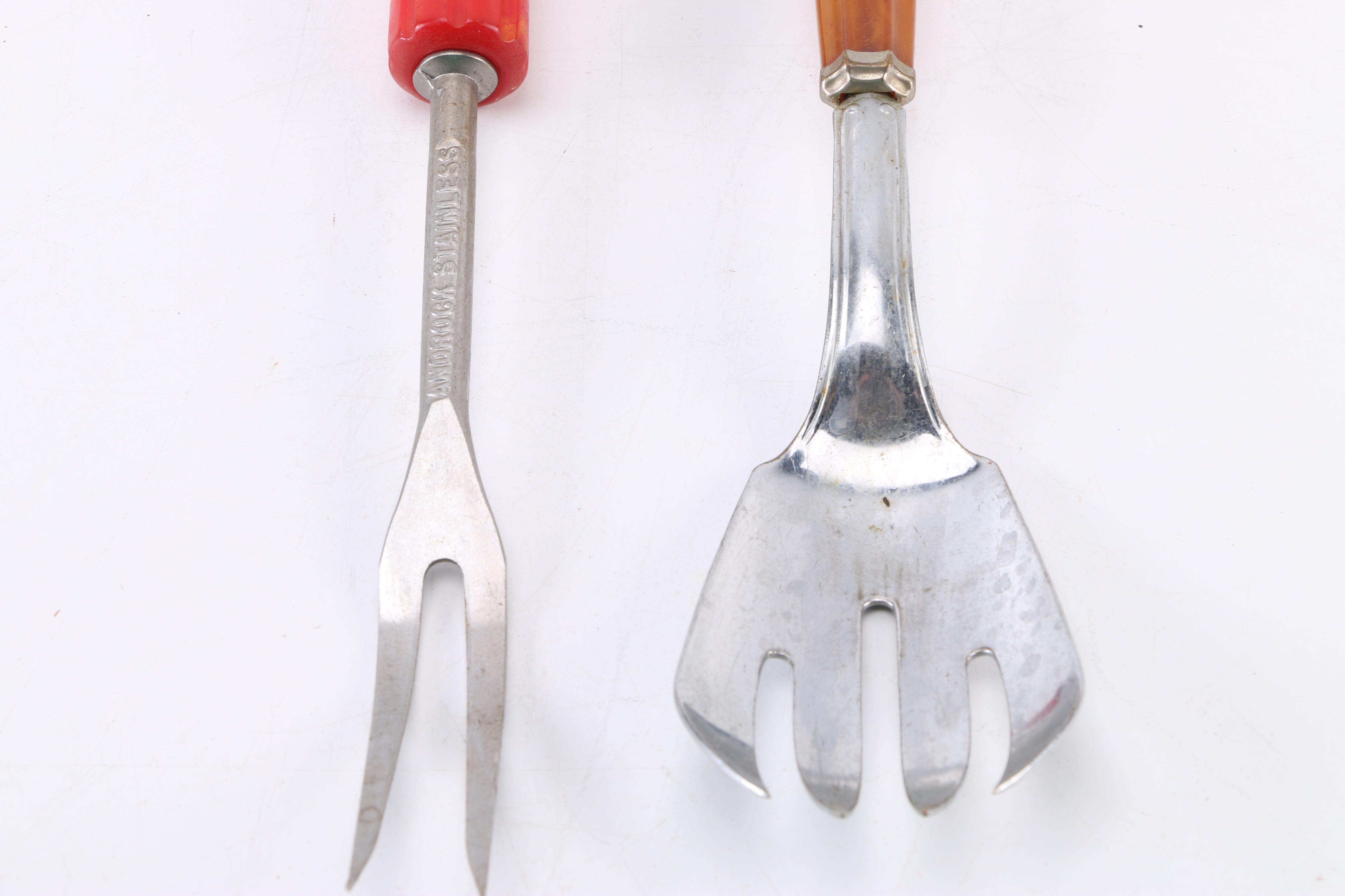 Vintage Kitchen Utensils/Gadgets with Bakelite Handles