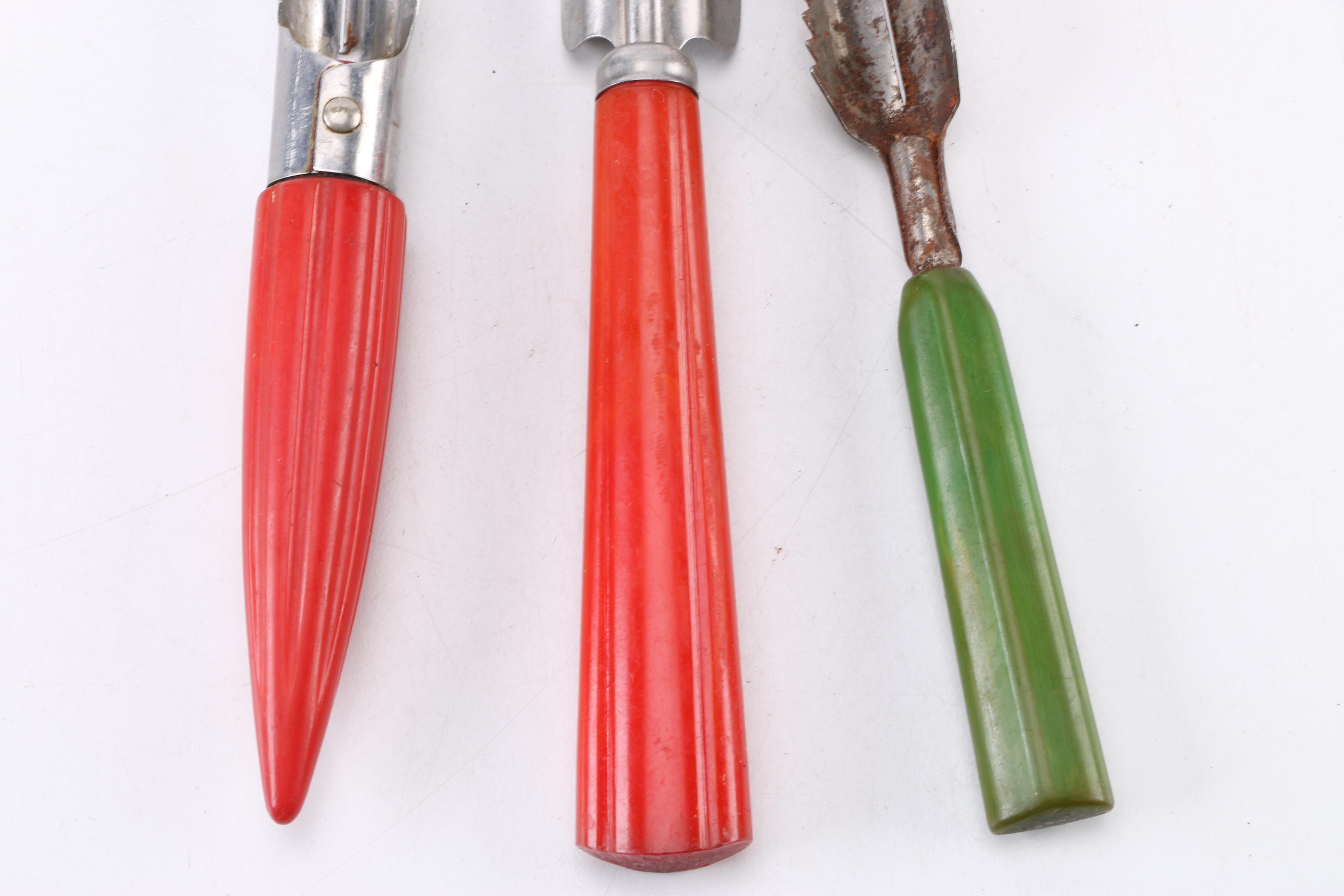 Vintage Kitchen Utensils/Gadgets with Bakelite Handles