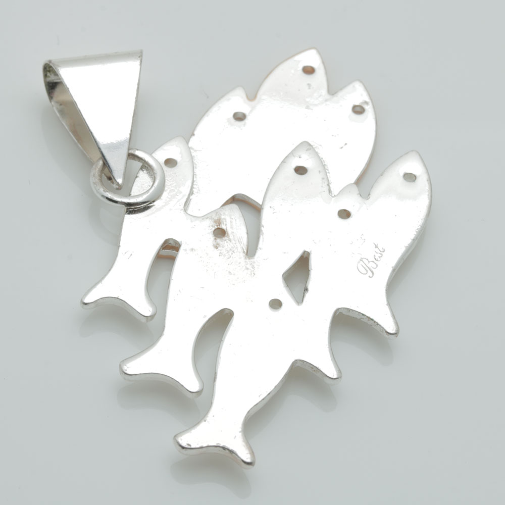 Assortment of Costume Jewelry Including Two Sterling Silver Charms