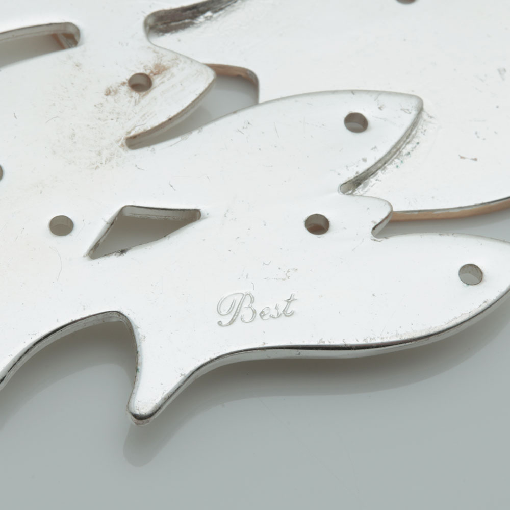 Assortment of Costume Jewelry Including Two Sterling Silver Charms