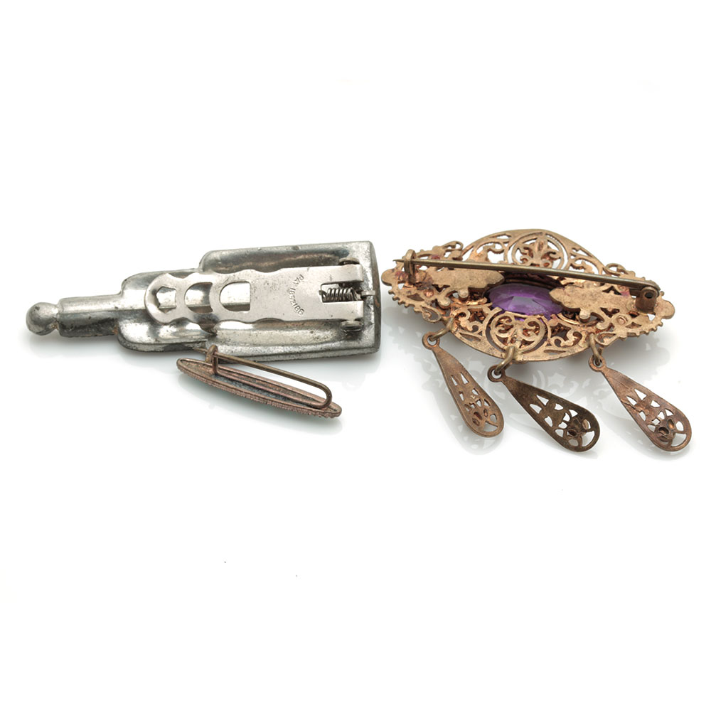 Vintage Jewelry With Micro Mosaics and Victorian Wedding Bracelet