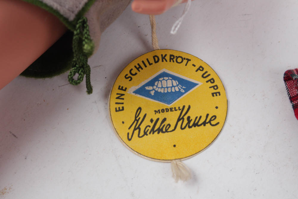 Kathe Kruse Boy and Girl Dolls