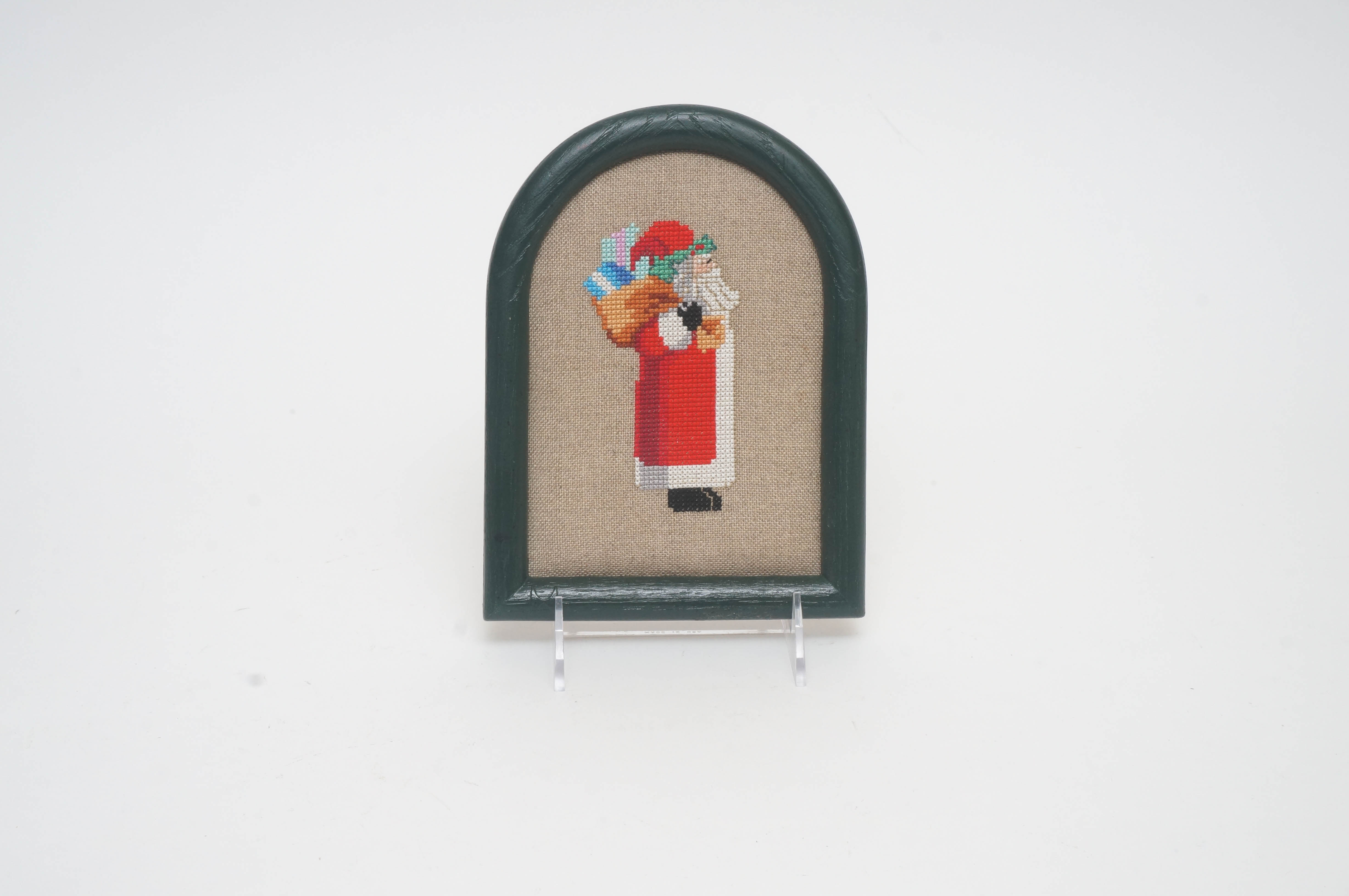 David Winter Christmas Cottages and Santa Cross Stitches