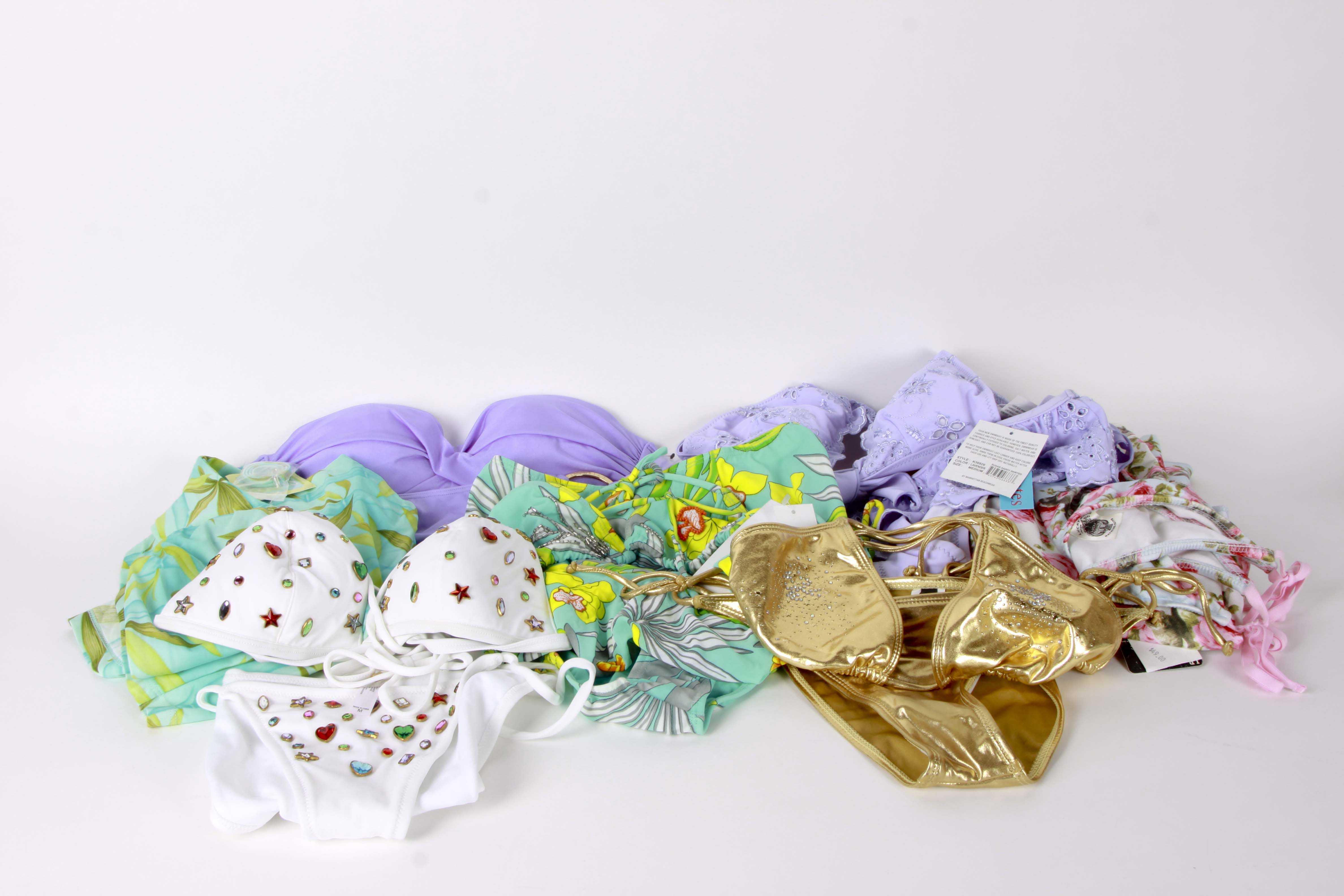 Assortment of New Two Piece Swim Wear