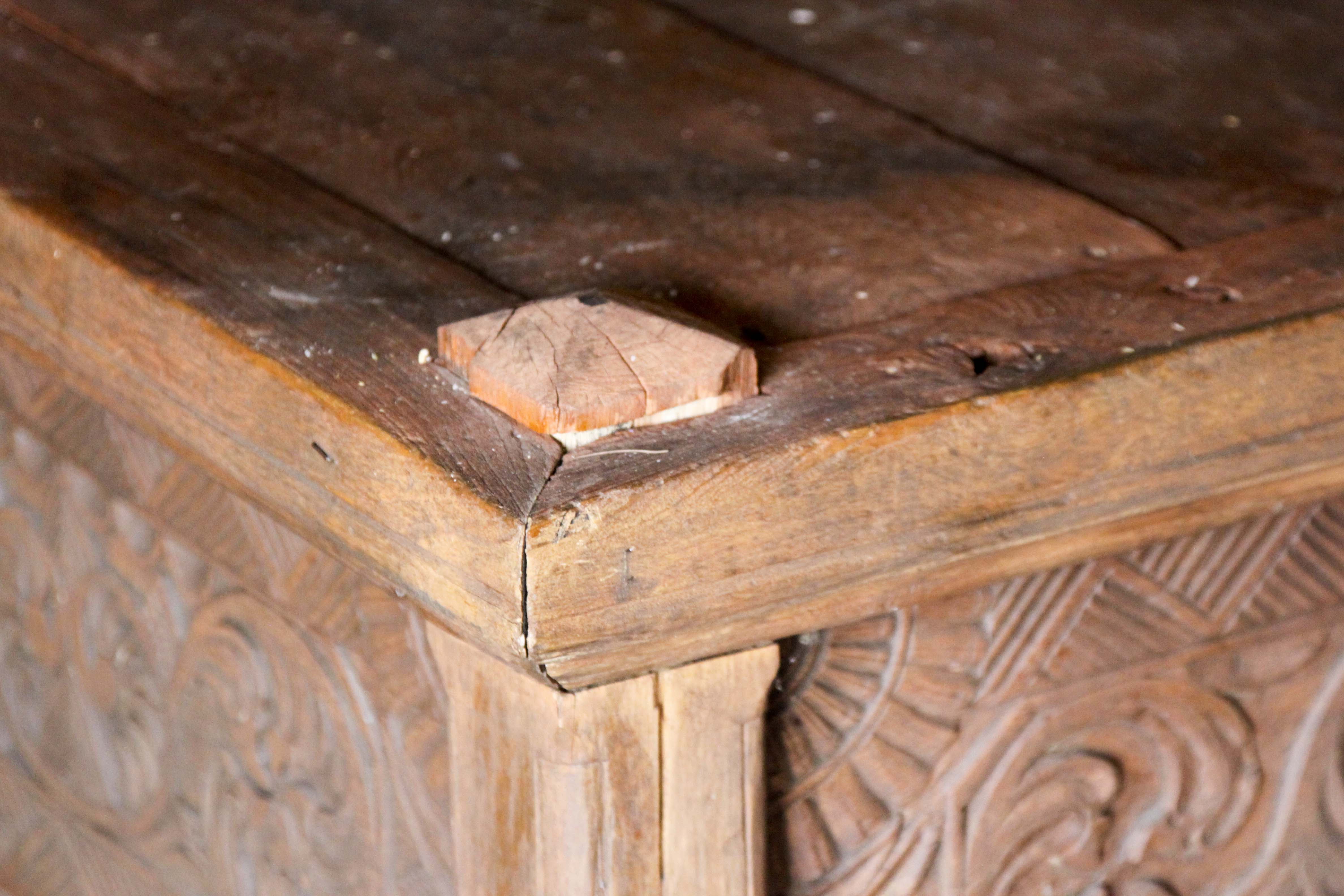 Vintage Indonesian Teak Lounger