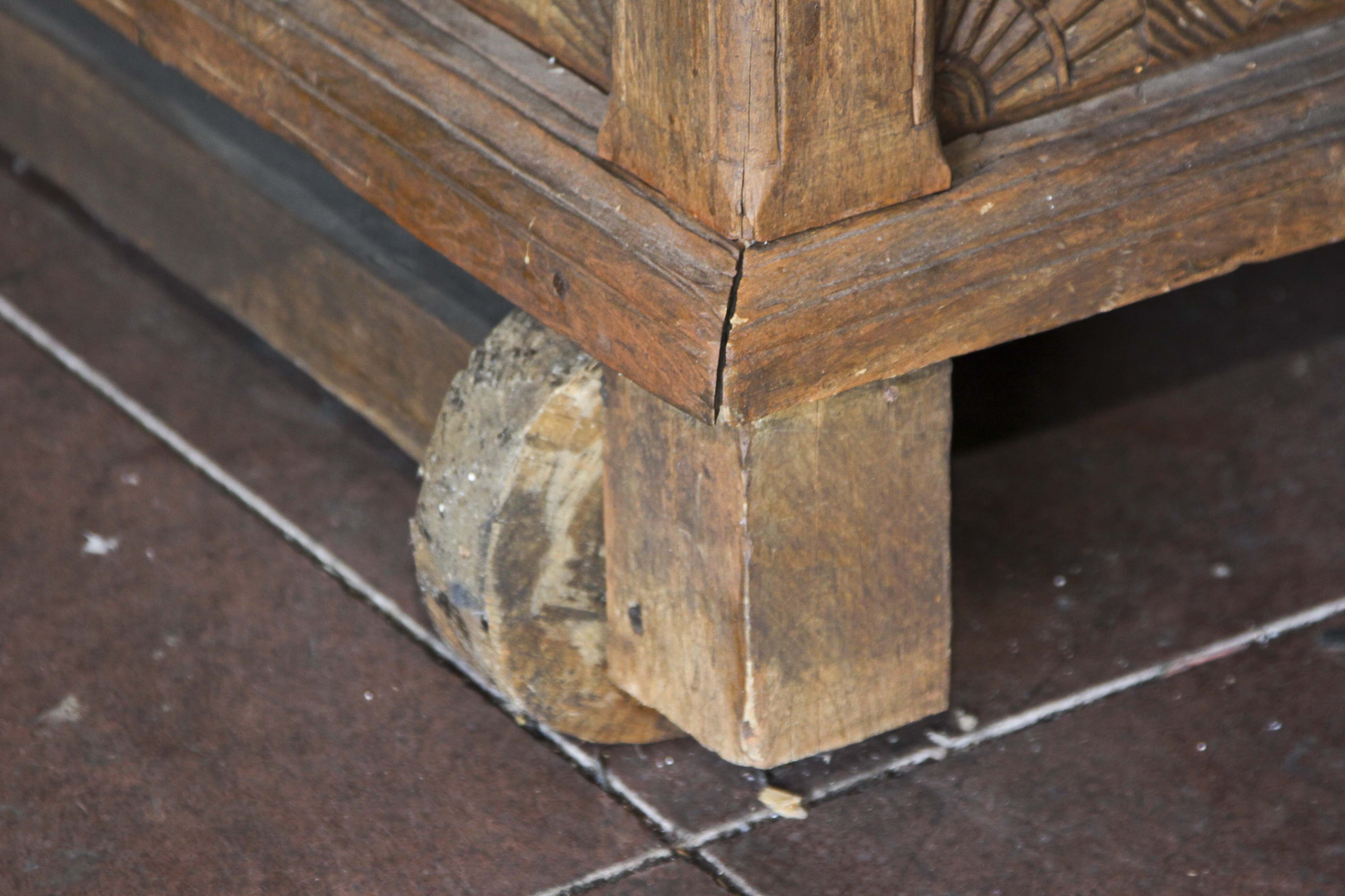 Vintage Indonesian Teak Lounger