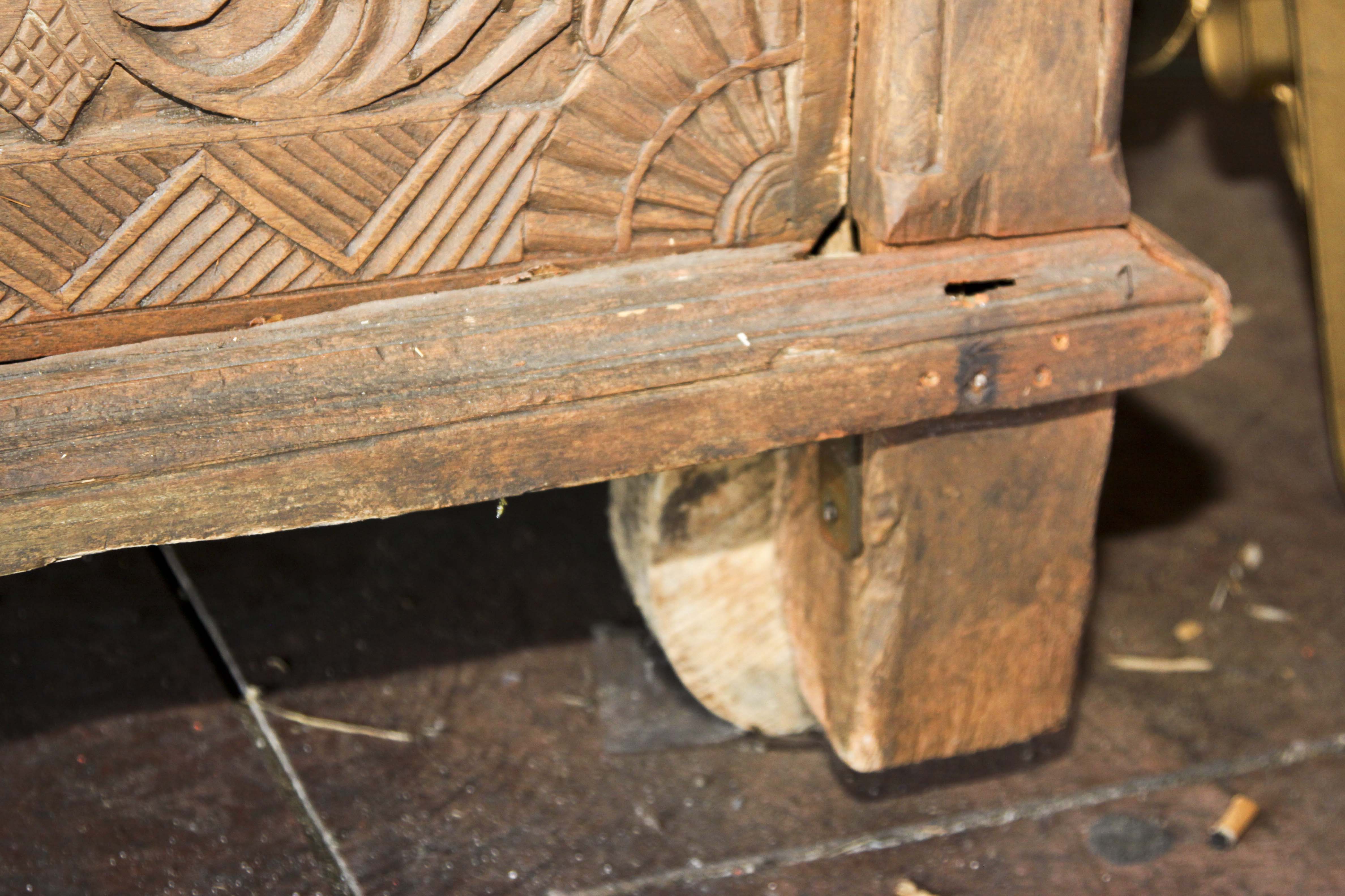 Vintage Indonesian Teak Lounger