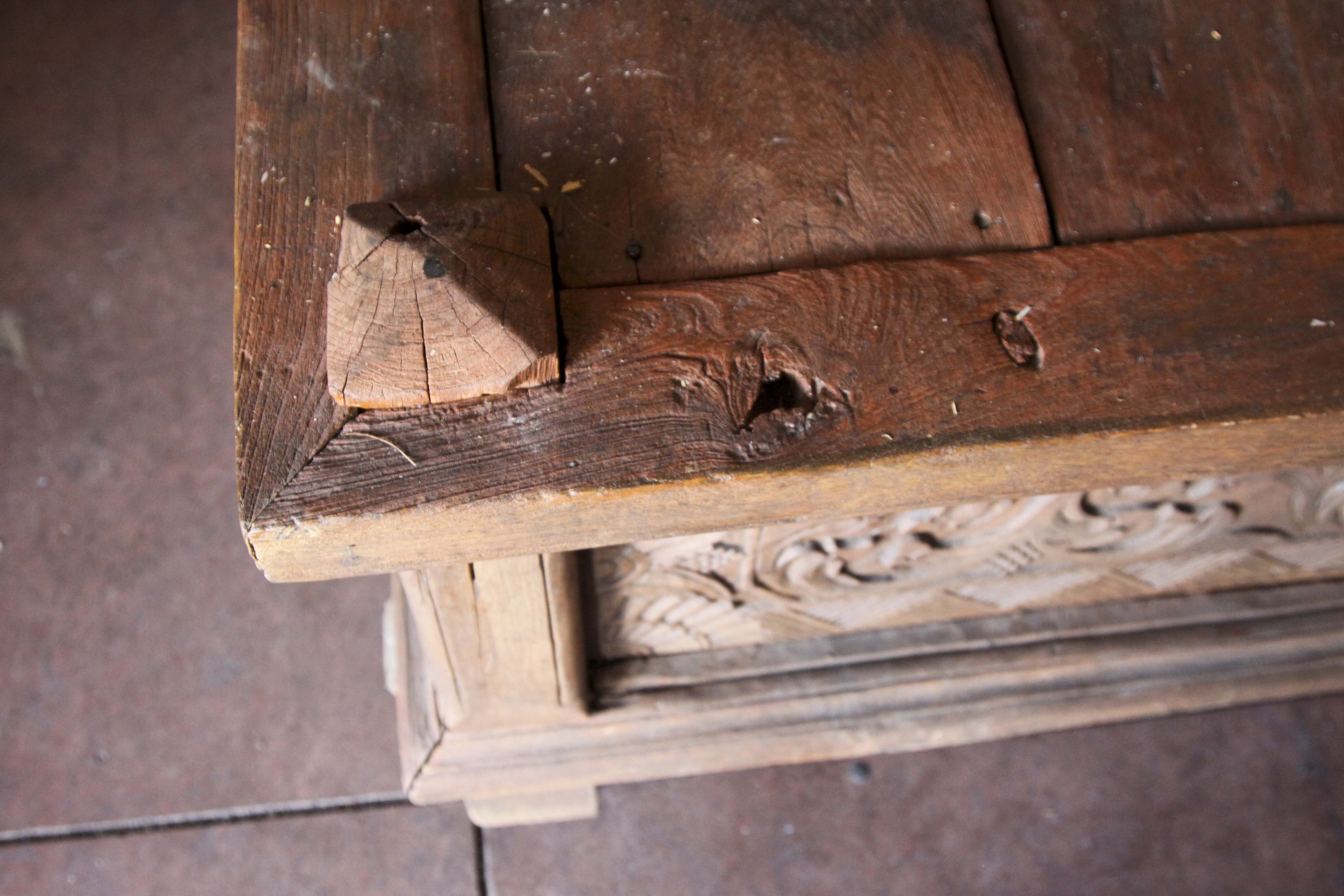 Vintage Indonesian Teak Lounger