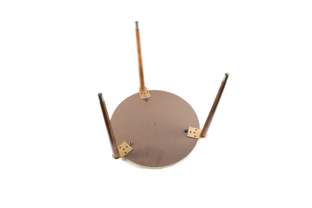 Mid Century Modern Round Side Tables