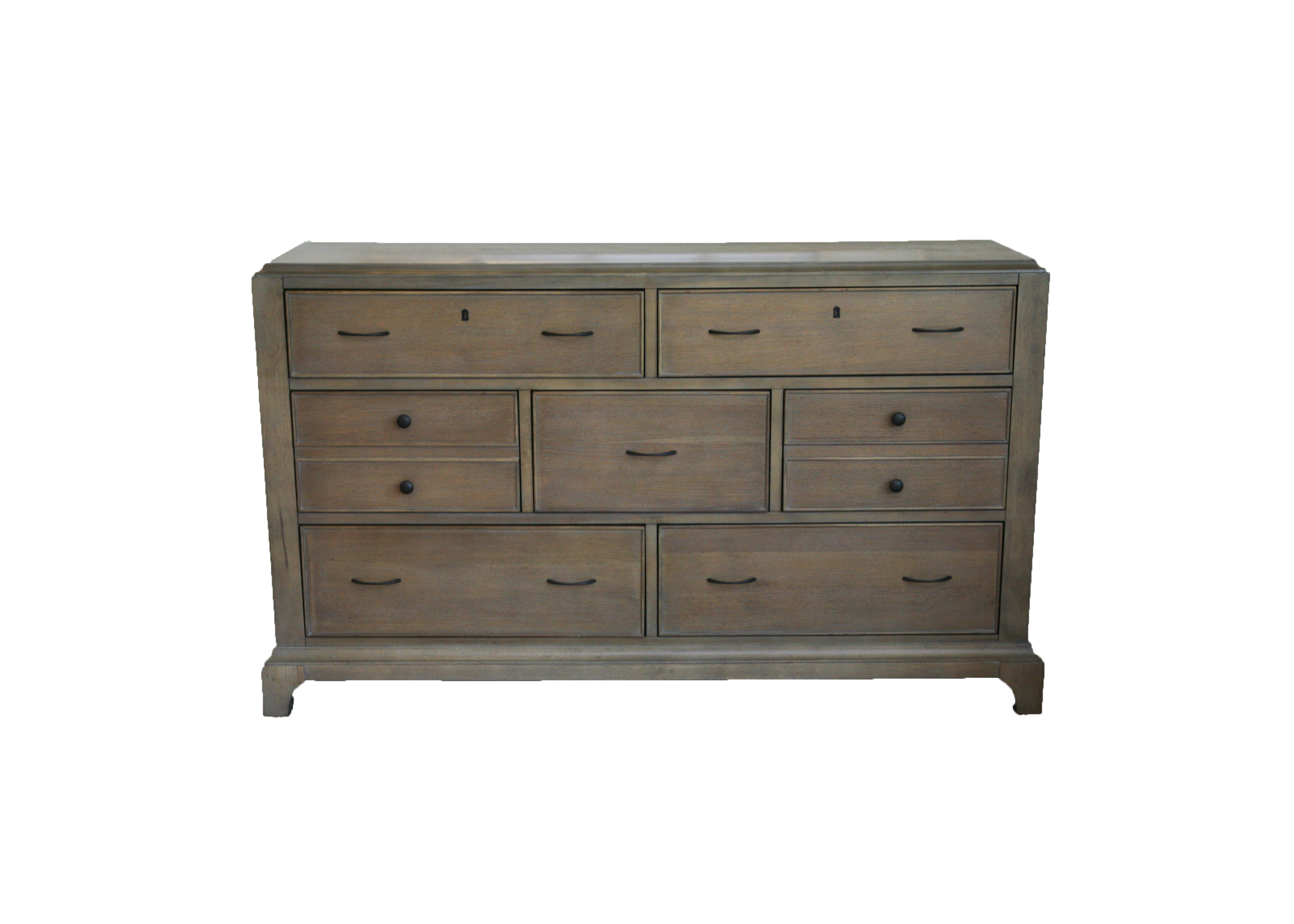 Gray Walnut and Cedar Lined Chest of Drawers by Riverside