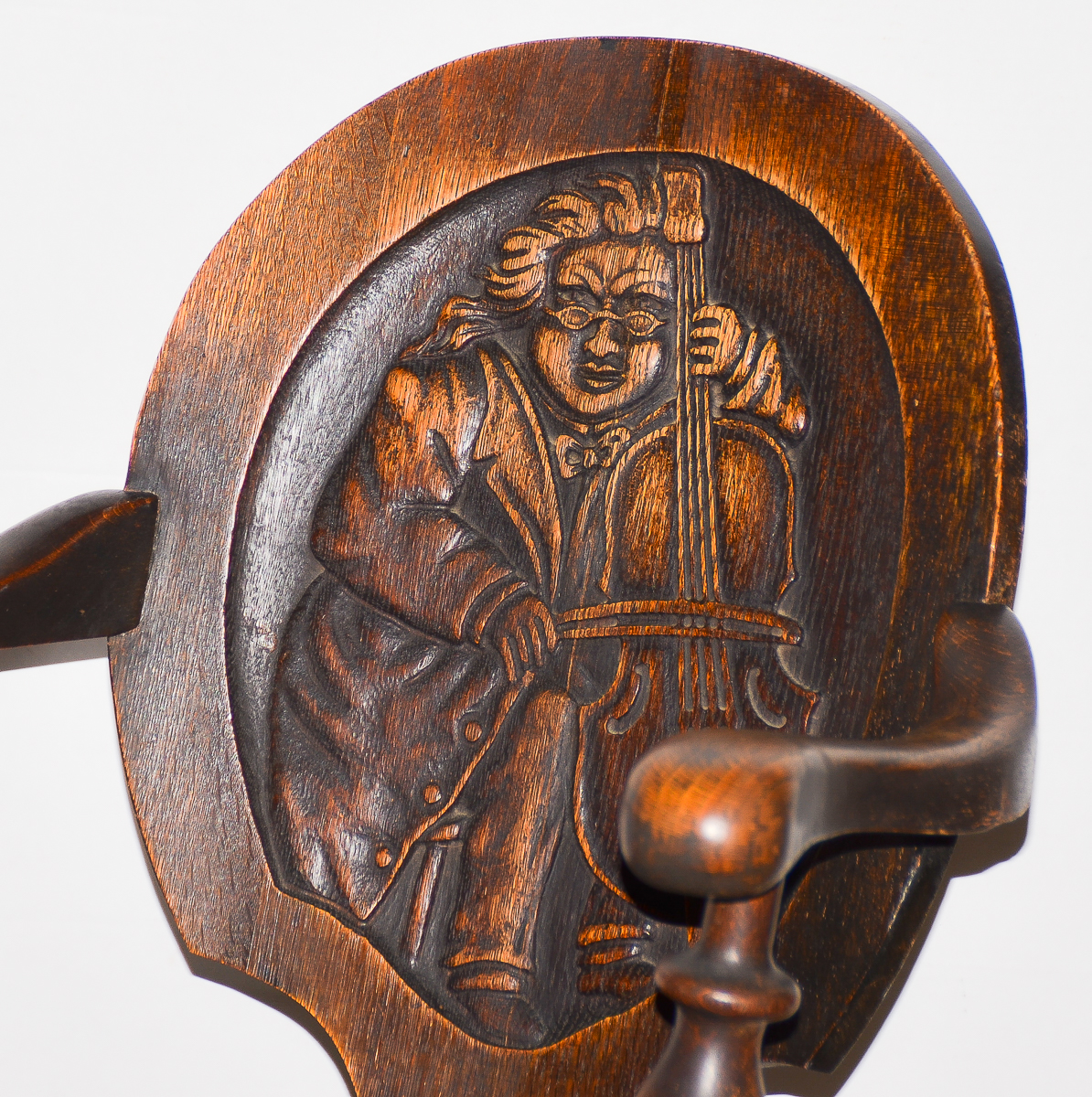 Antique Dutch Style Oak Rocking Chair