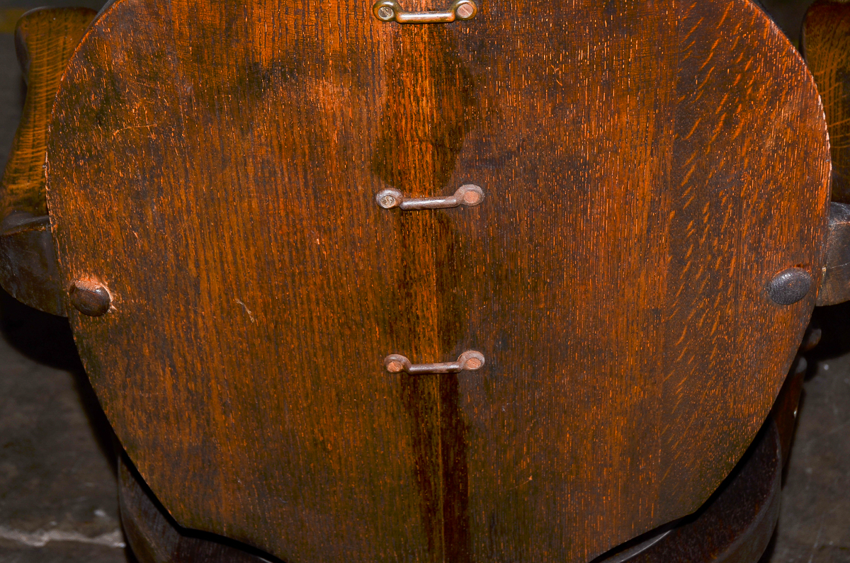 Antique Dutch Style Oak Rocking Chair