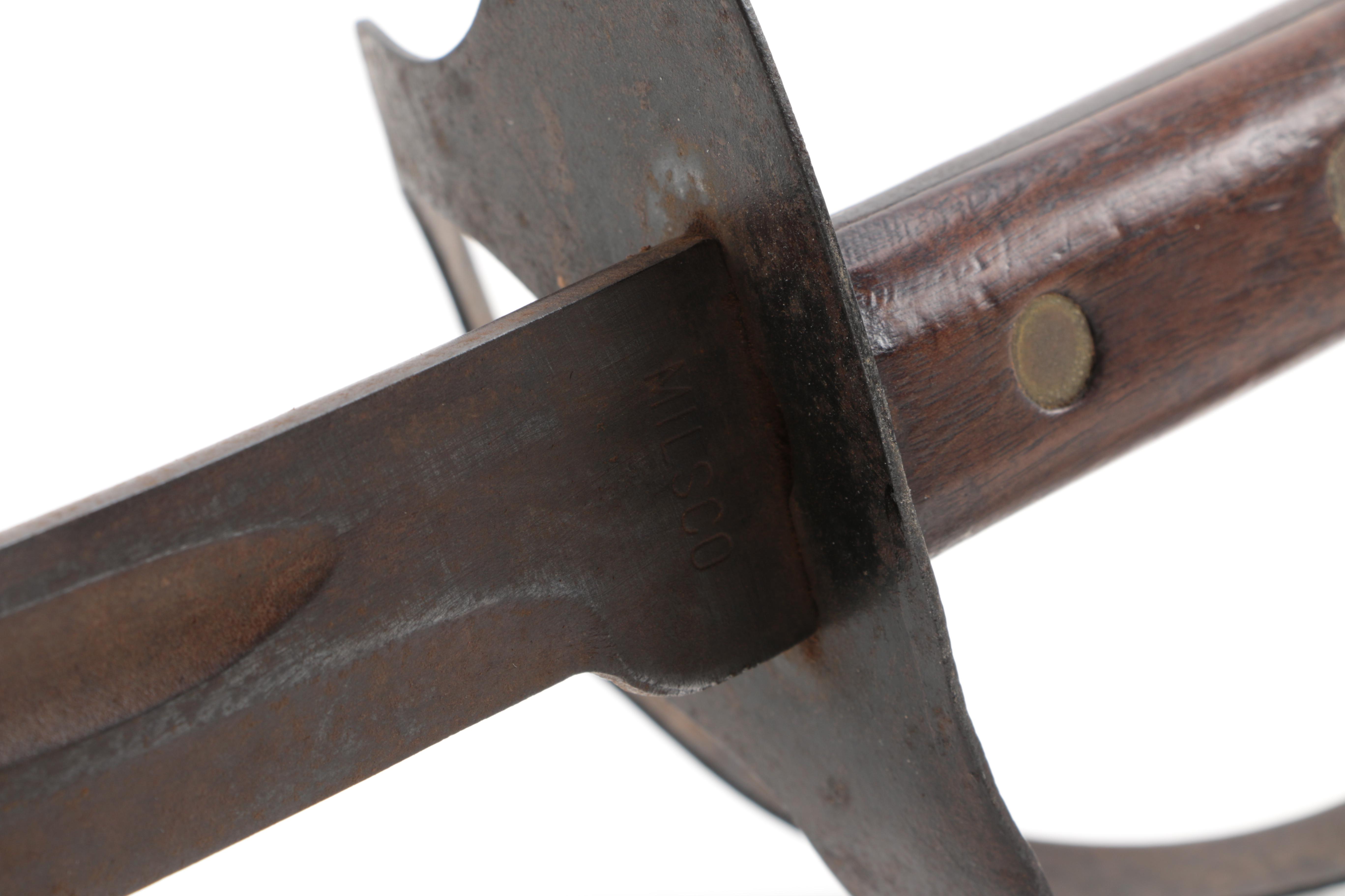 Milsco M1941 "Klewang" Naval Cutlass and Leather Scabbard