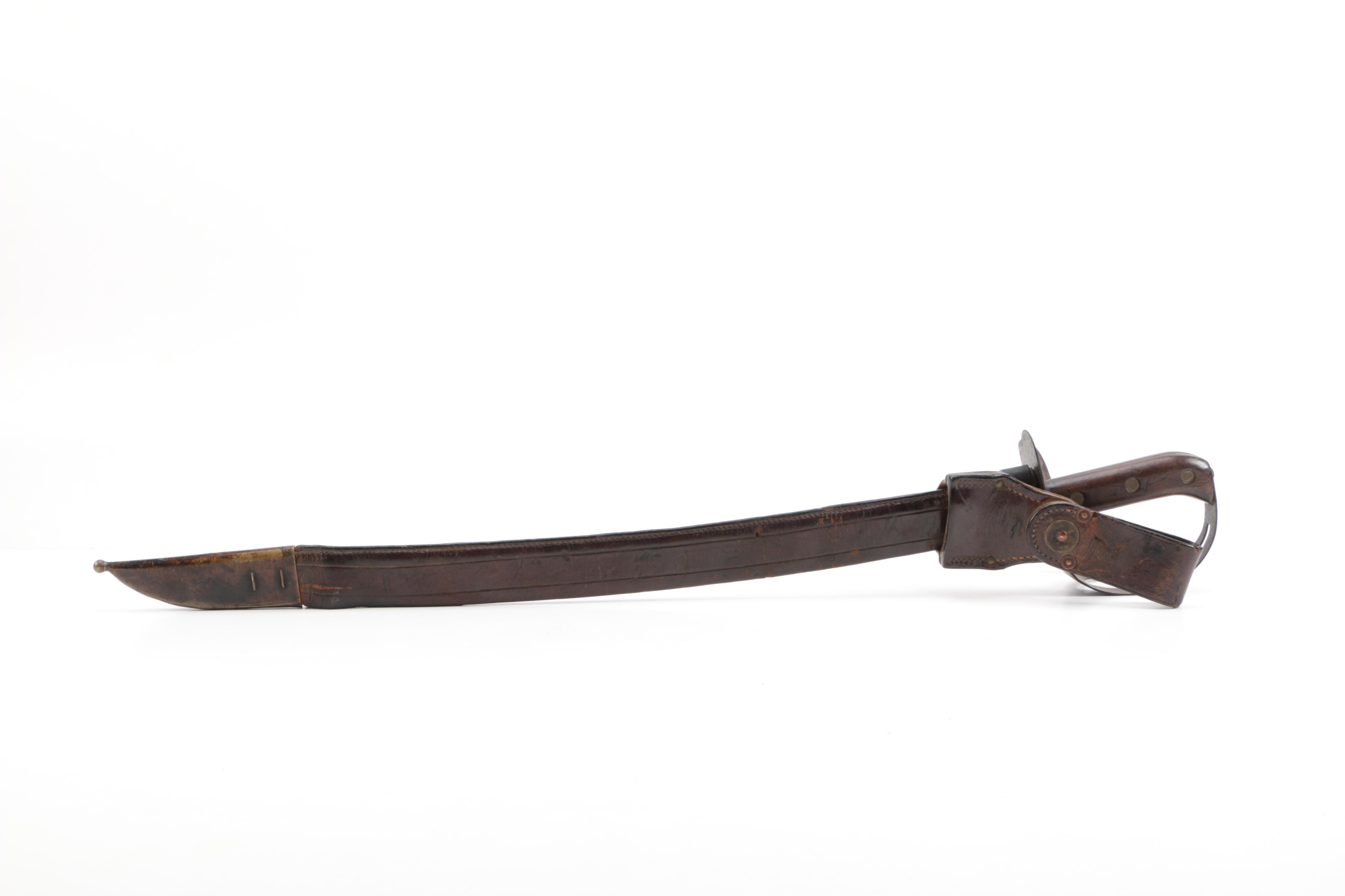 Milsco M1941 "Klewang" Naval Cutlass and Leather Scabbard