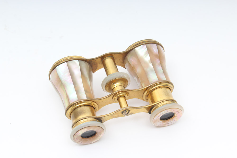 Antique Mother of Pearl Lemaire FI Paris Opera Glasses