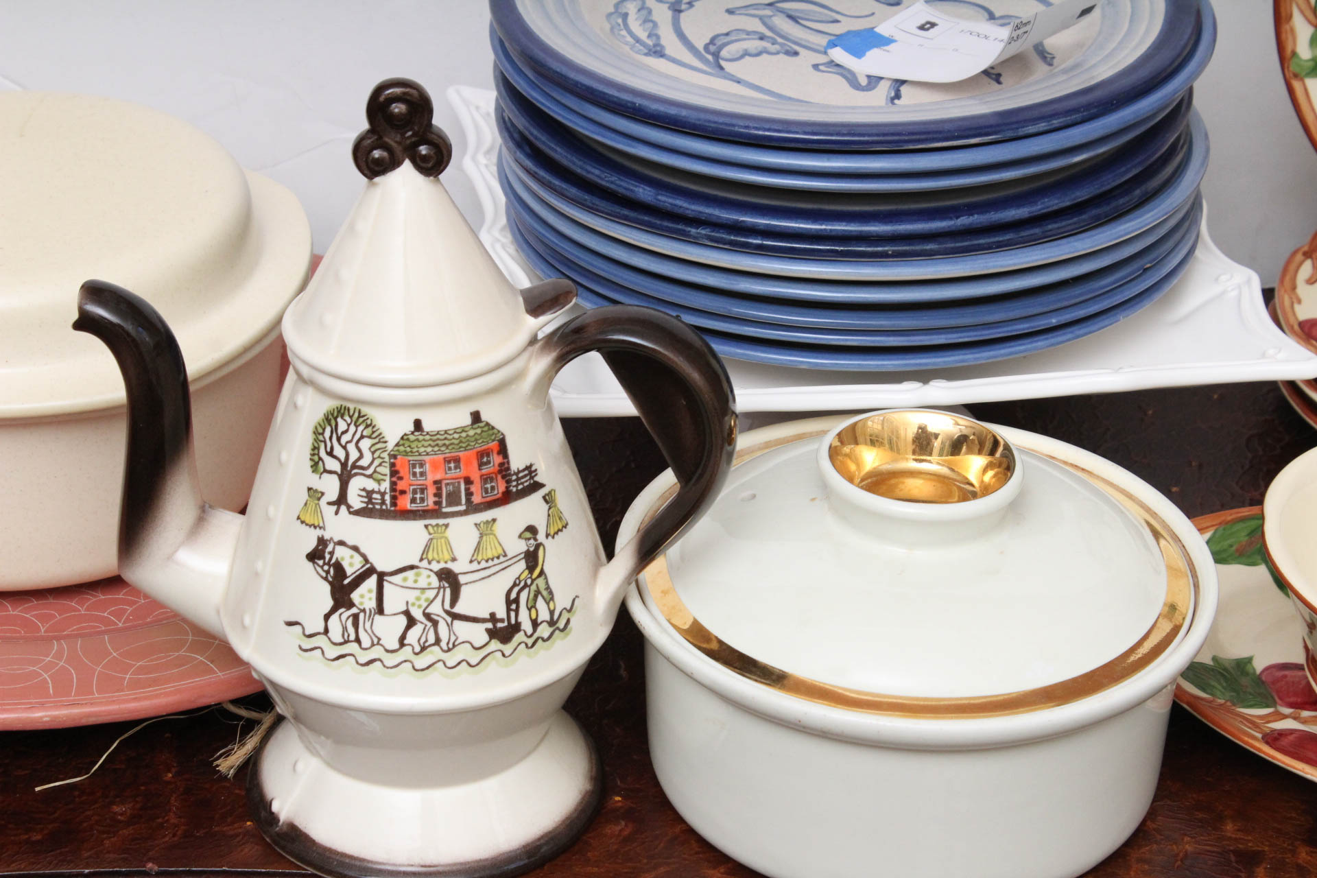 Ceramic Tableware Featuring M.A. Hadley and Franciscan