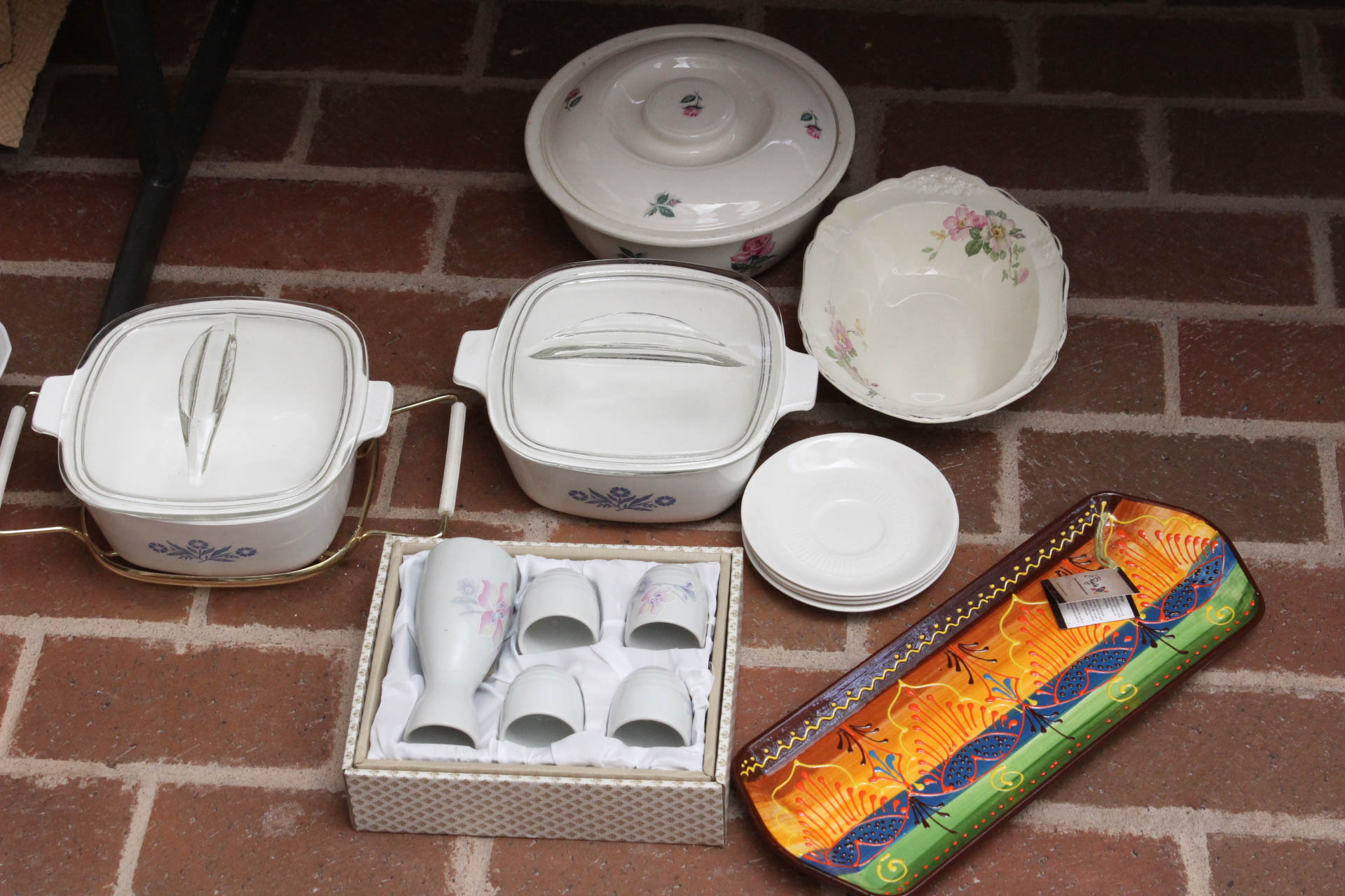 Ceramic Tableware Featuring M.A. Hadley and Franciscan
